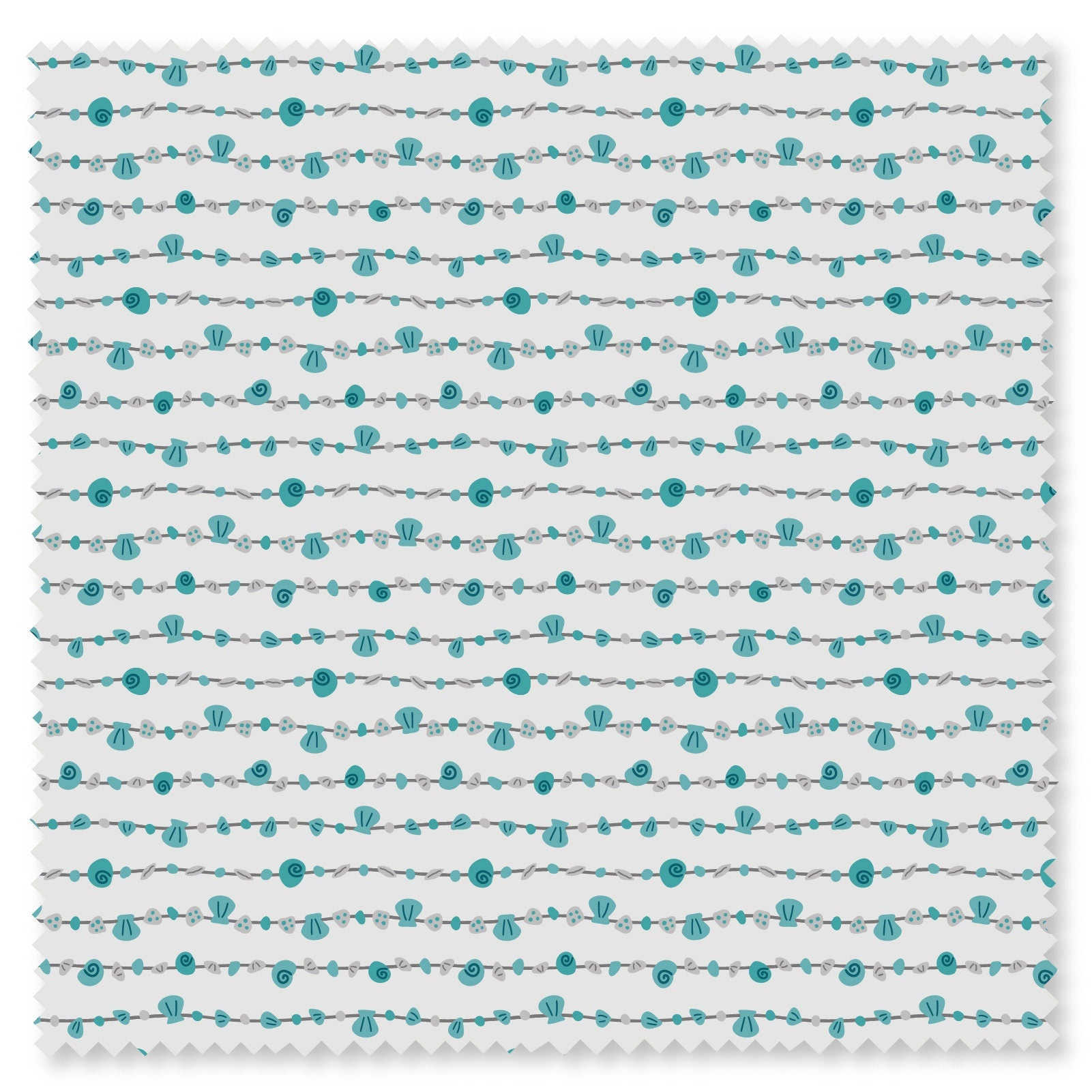 Maker Mermaid in Dawn Shells by Felicity Fabrics 610052
