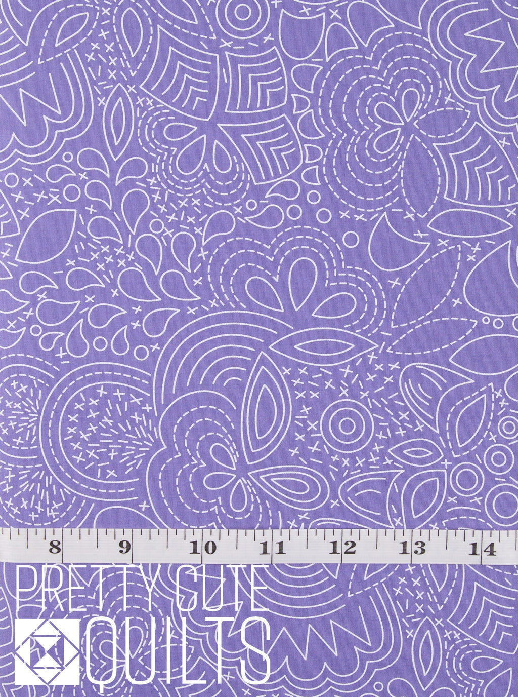 Century Prints Stitched in Wisteria CS-21 by Alison Glass for Andover