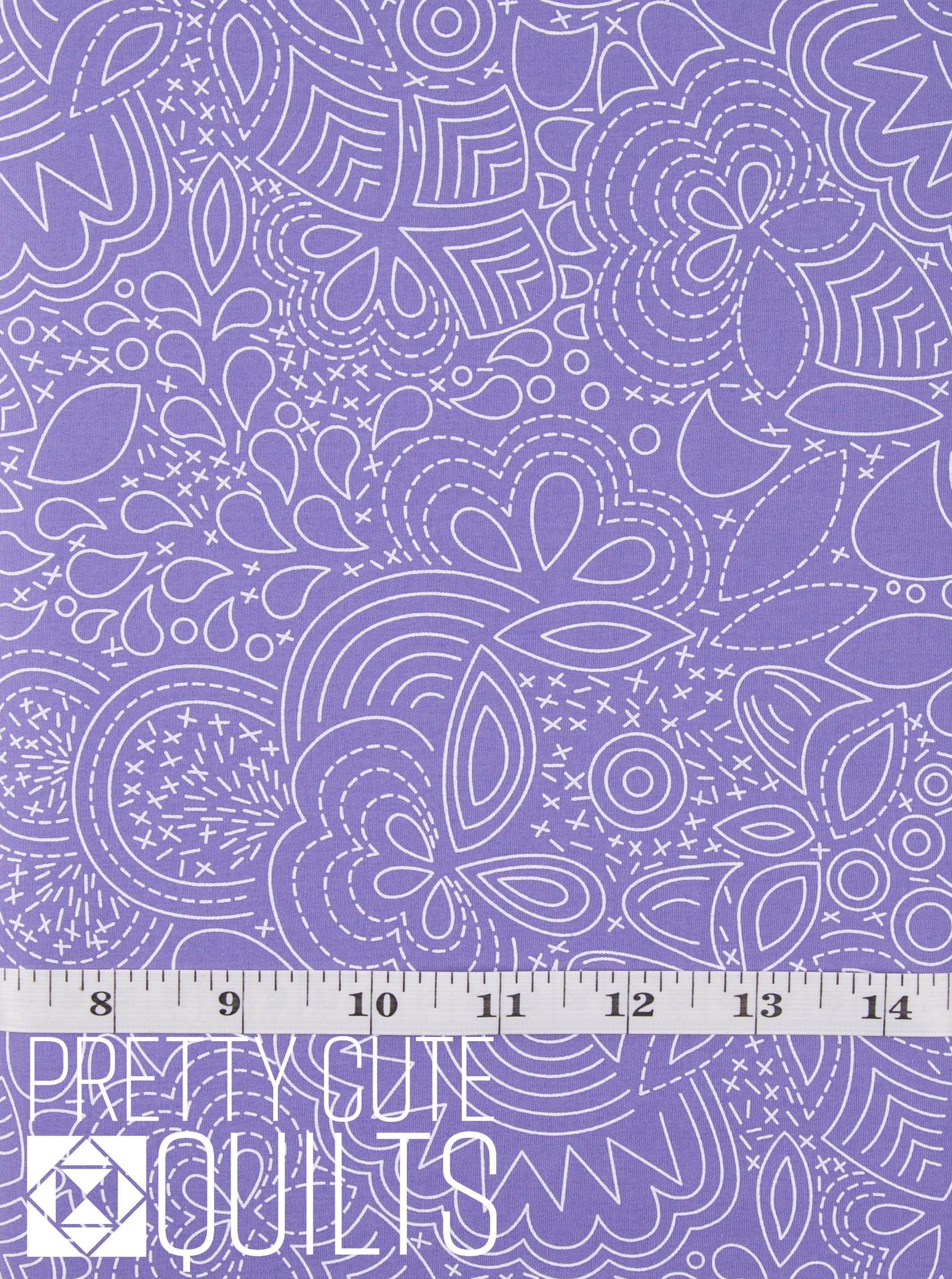 Century Prints Stitched in Wisteria CS-21 by Alison Glass for Andover