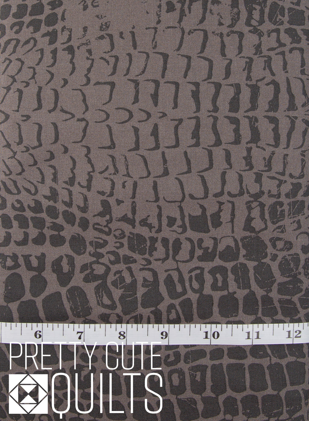 Animal Kingdom Crocodile Skin by Riley Blake Designs C693-BROWN