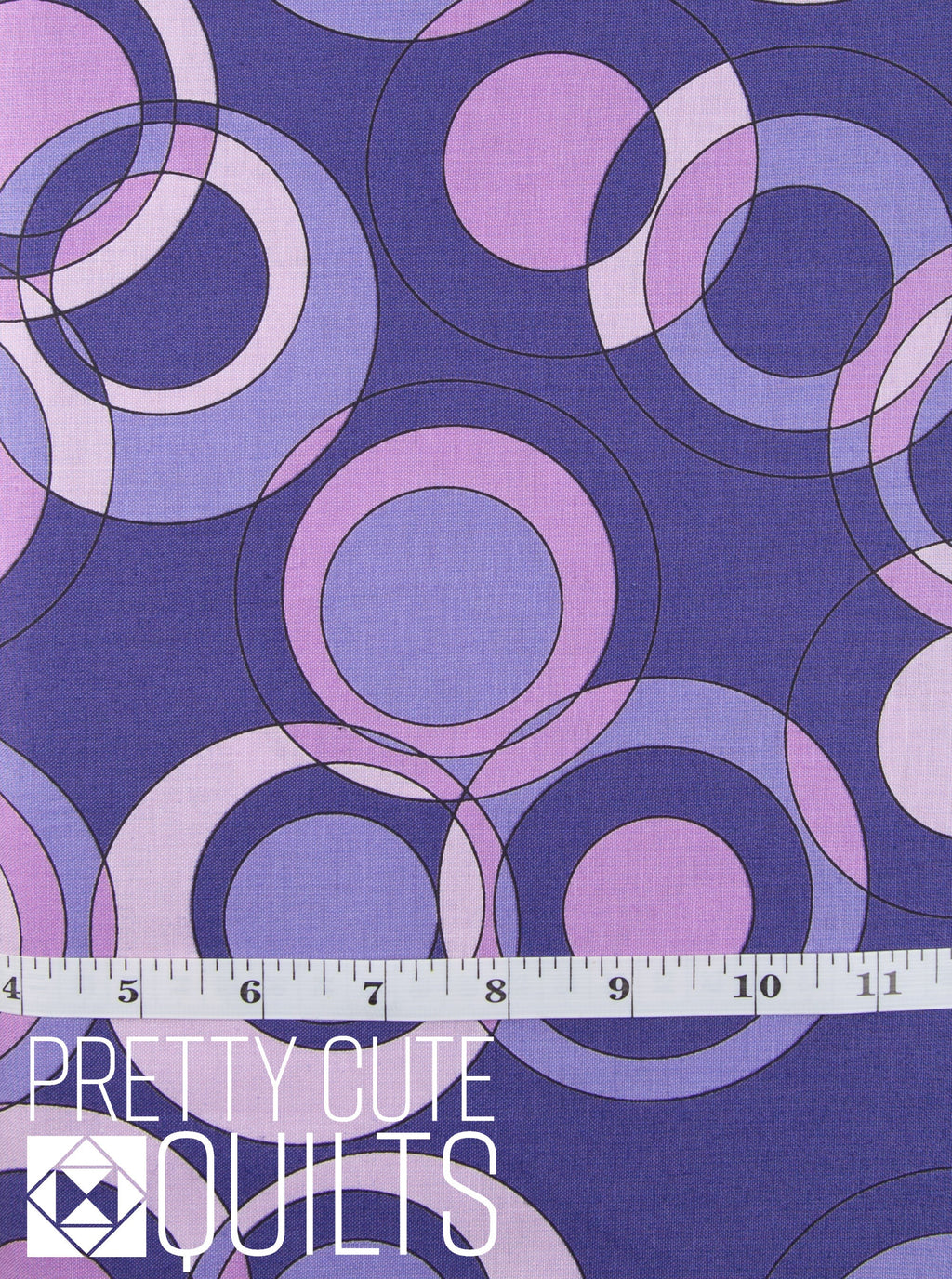 Astrologika Orbit in Wisteria A-378-P by Eye Candy Quilts for Andover