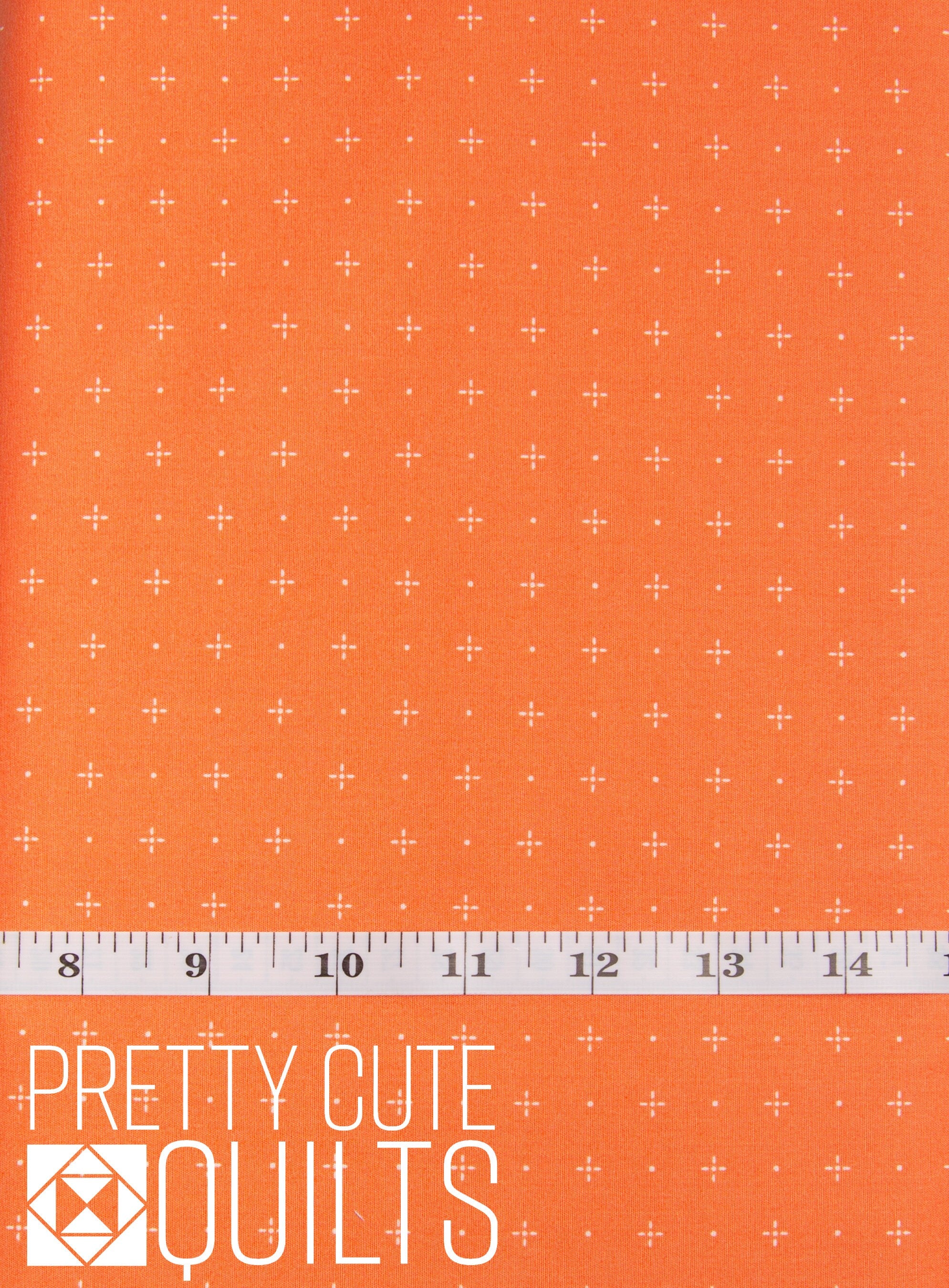 Starry Orange You designed by Alexandra Bordallo for Art Gallery Fabrics DWM-45603