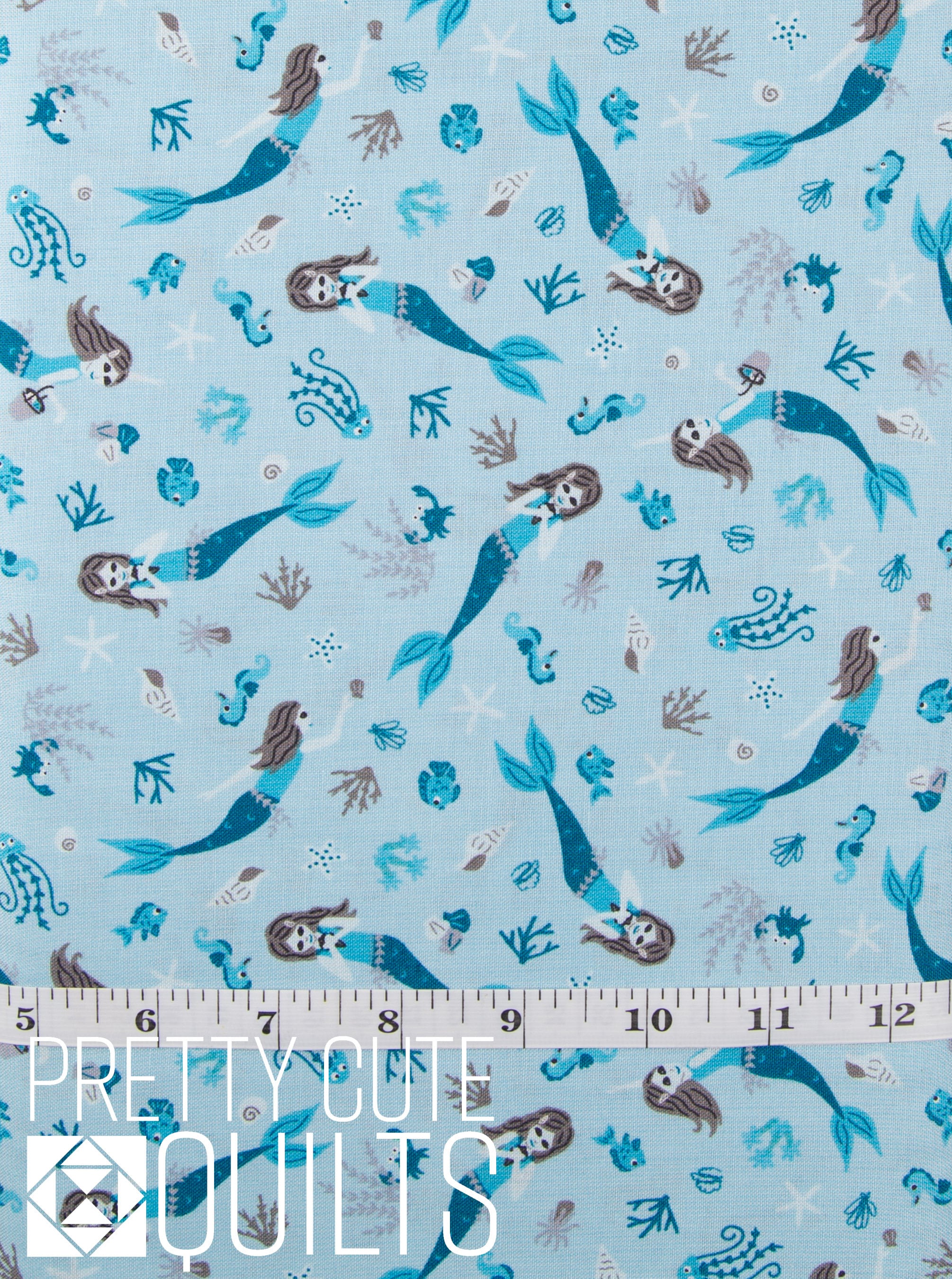 Maker Mermaid in Dawn Mermaids by Felicity Fabrics 610051