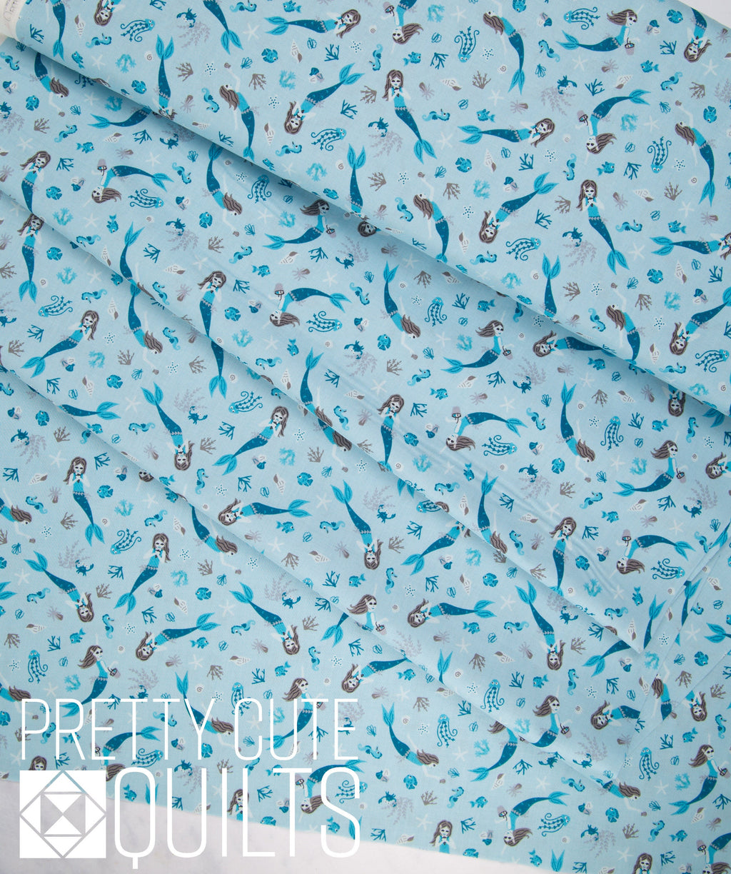 Maker Mermaid in Dawn Mermaids by Felicity Fabrics 610051