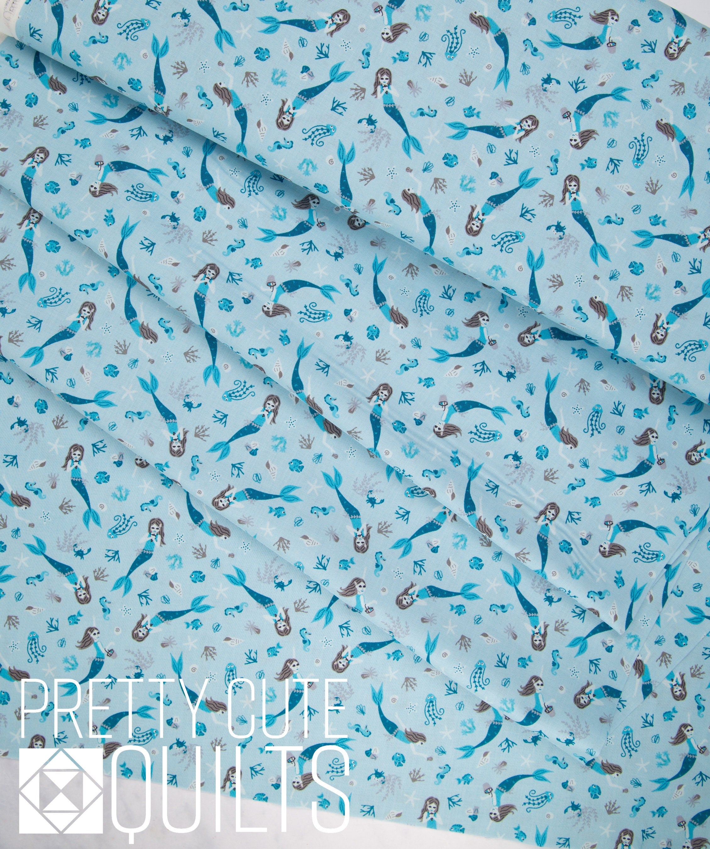 Maker Mermaid in Dawn Mermaids by Felicity Fabrics 610051