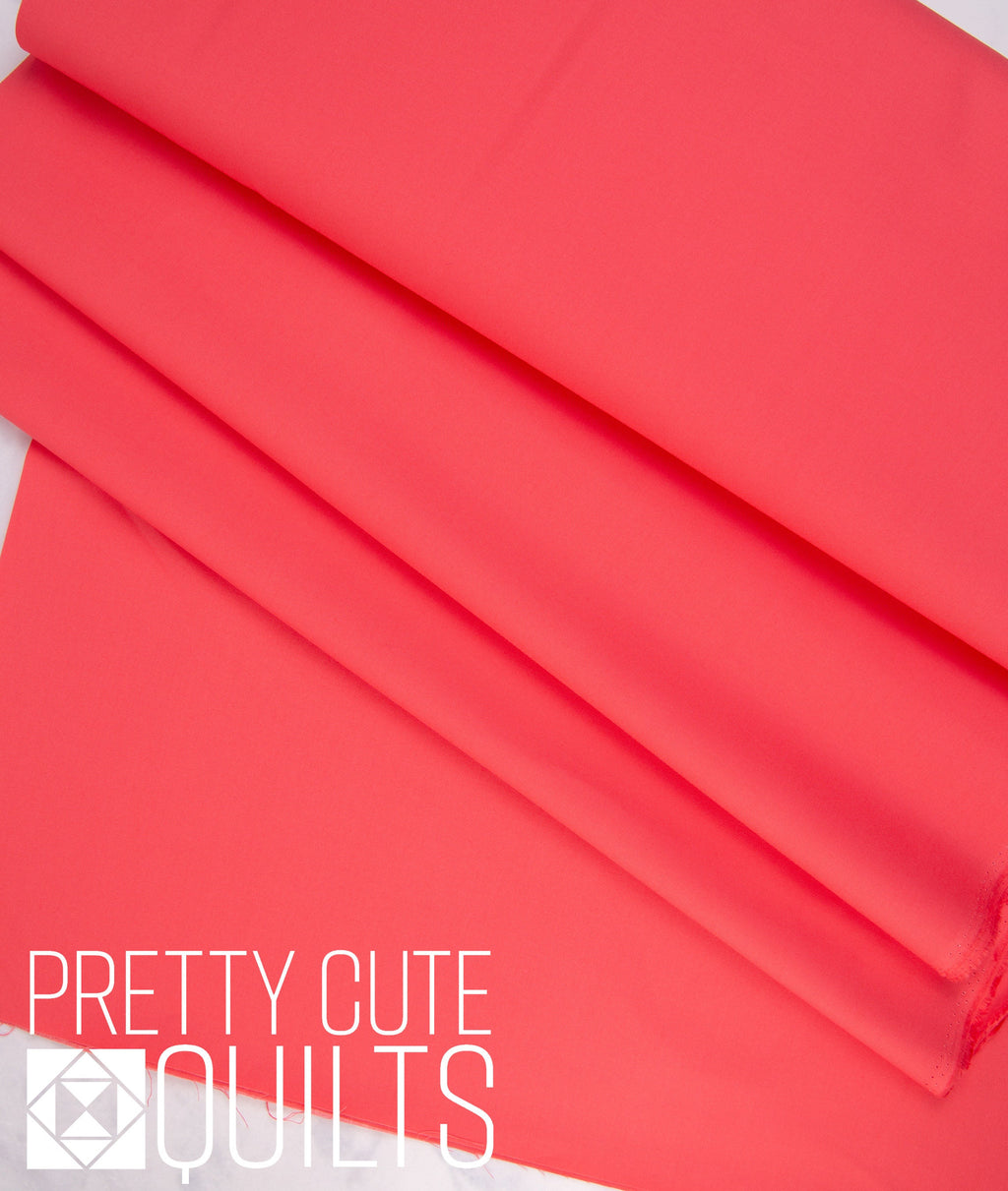 Kona Solids Cotton Punch K001-447 | Bright Pink