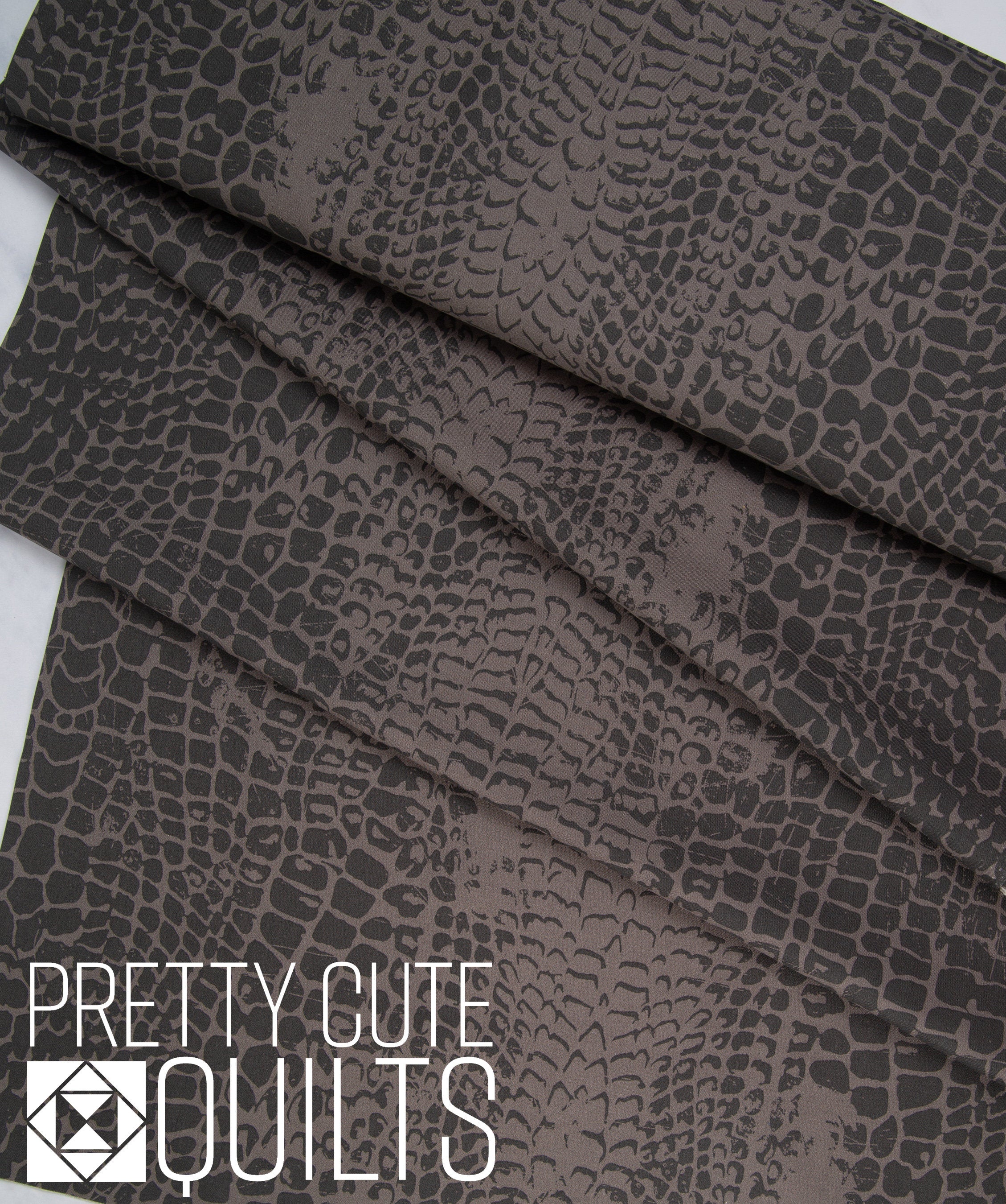 Animal Kingdom Crocodile Skin by Riley Blake Designs C693-BROWN