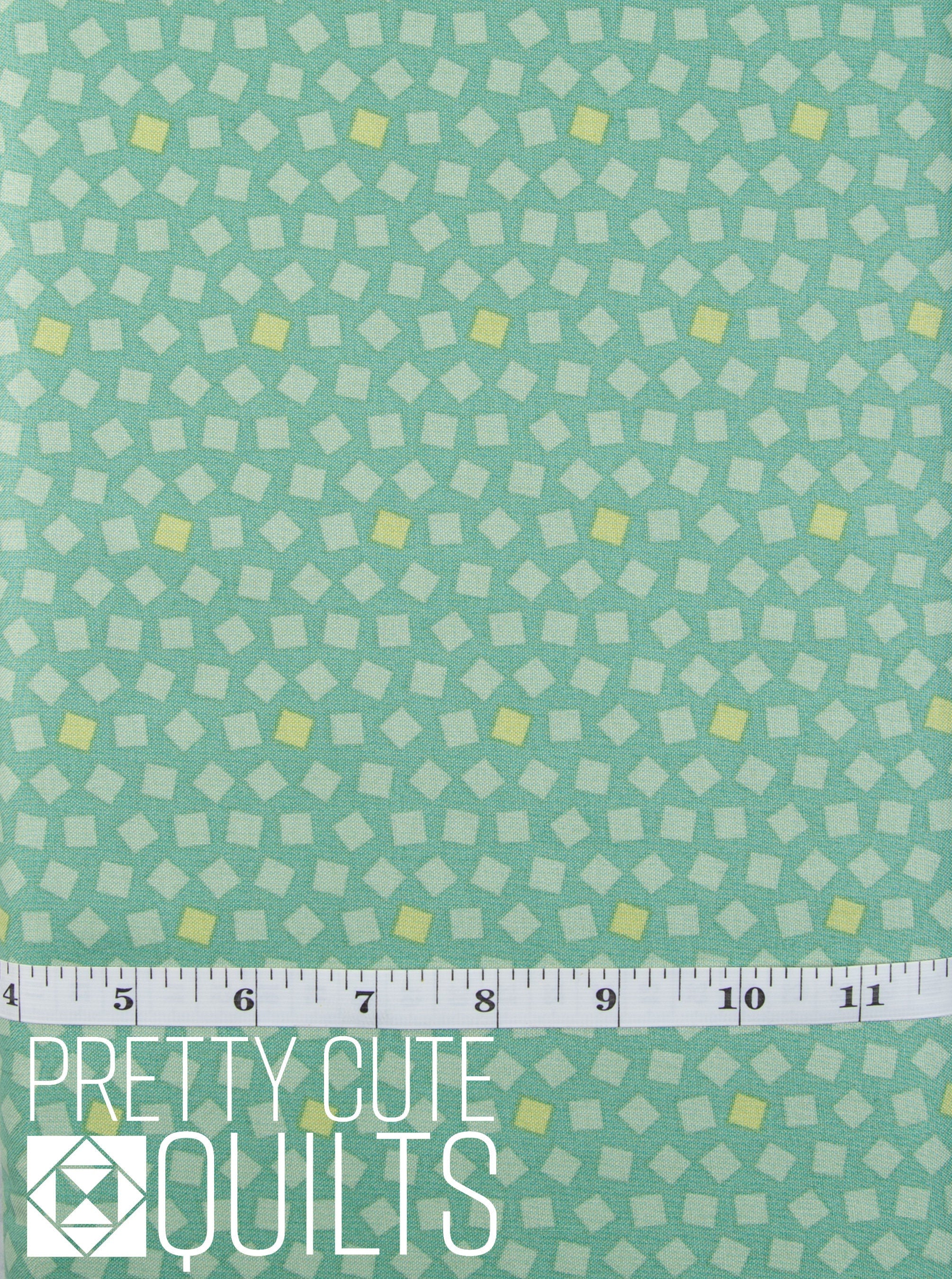 Sweet Ride Blocks in Celadon A-452-G by Laundry Basket Quilts for Andover