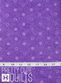 Sun Print 2022 - 10th Anniversary - Link - Plum A-8484-P by Alison Glass for Andover | Purple fabric with bugs and birds