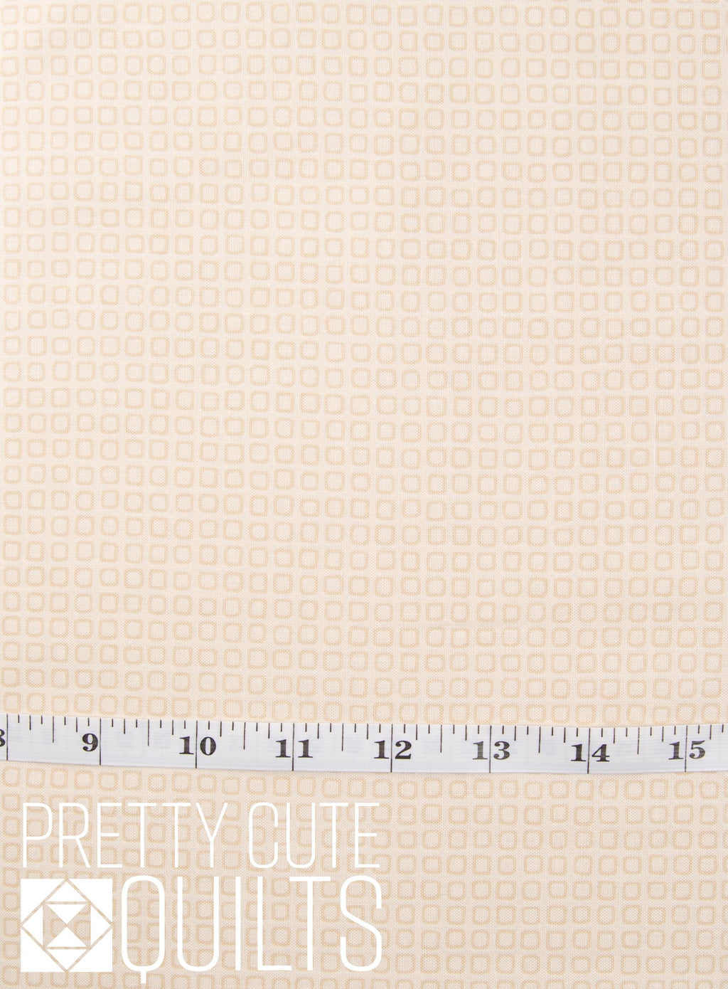 Frond  A-486-L by Andover | Beige cream fabric with geometric squares