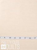 Frond  A-486-L by Andover | Beige cream fabric with geometric squares