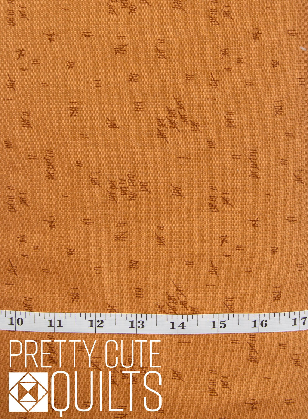 Tally in Jute - Fabric from the Basement - A-461-O by Giucy Giuce, for Andover | Tan beige brown fabric with crosshatch marks