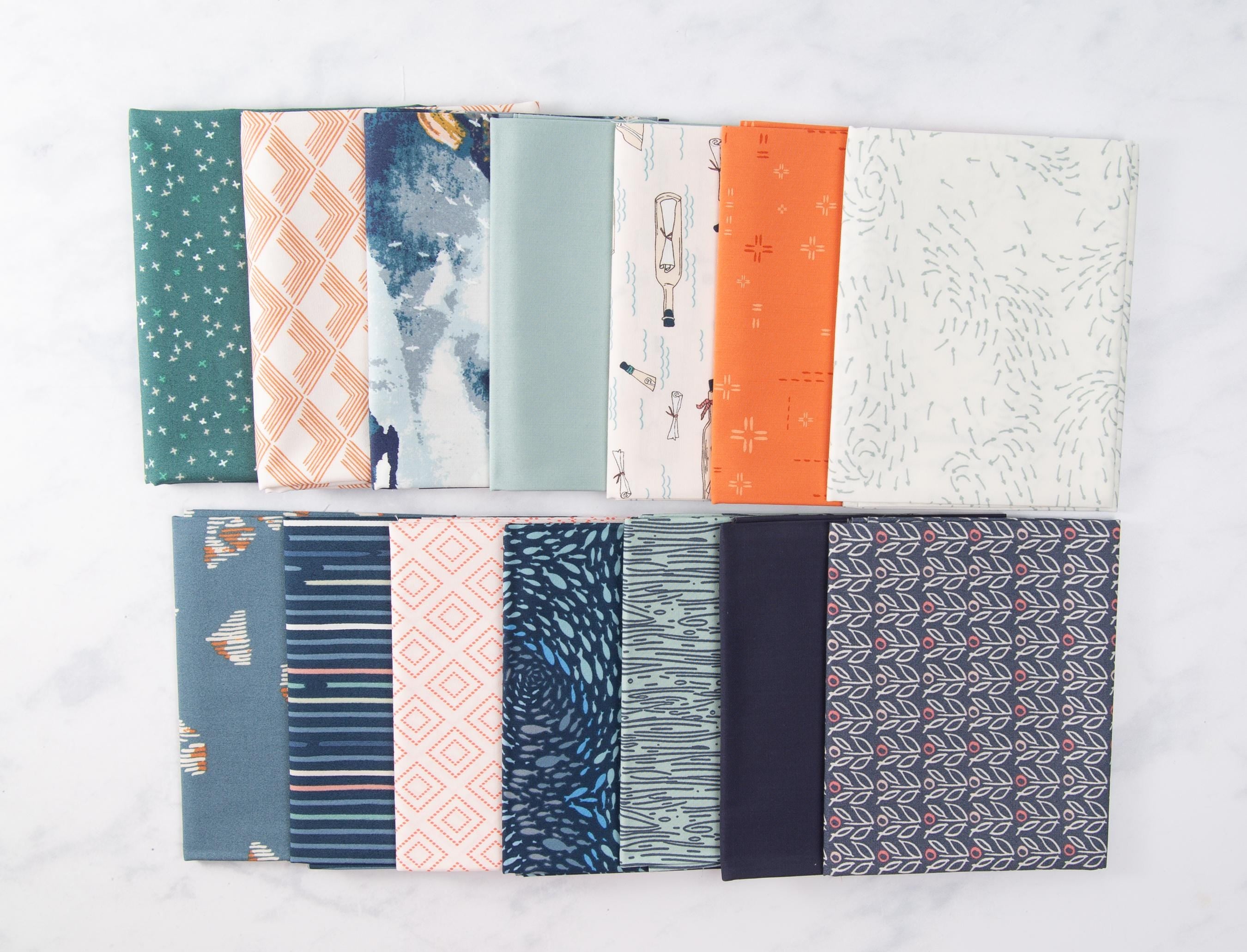 Precut Quilt Kit -  Ready to Sew! | Elena Quilt Kit | Includes Printed Pattern |  56" x 70" Throw Quilt Kit | Quilt in a Bag