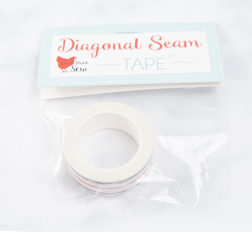 Diagonal Seam Tape by Cluck Cluck Sew