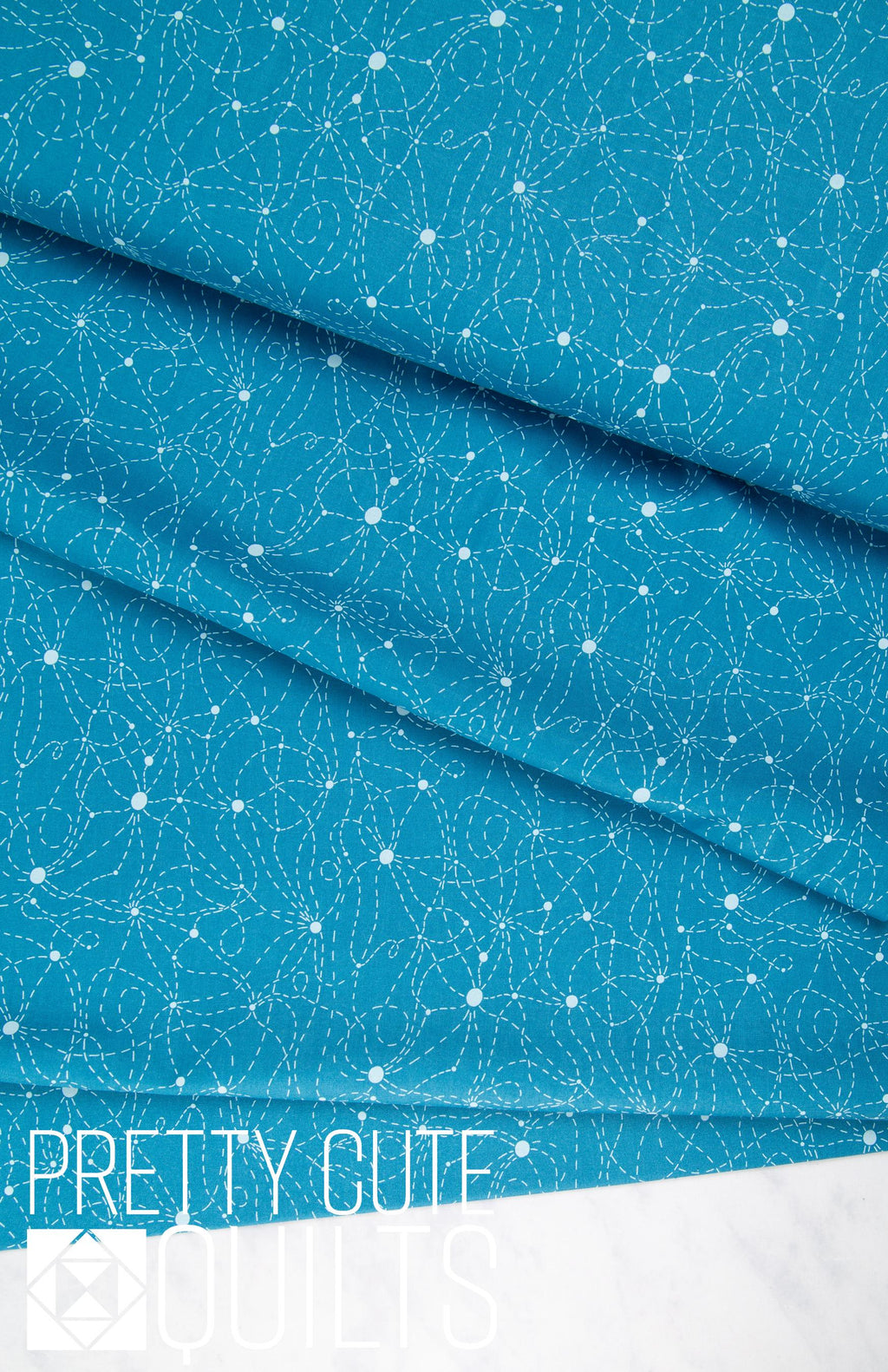 Flight Path in Water, Skygazing Collection A-437-B by Guicy Guice for Andover