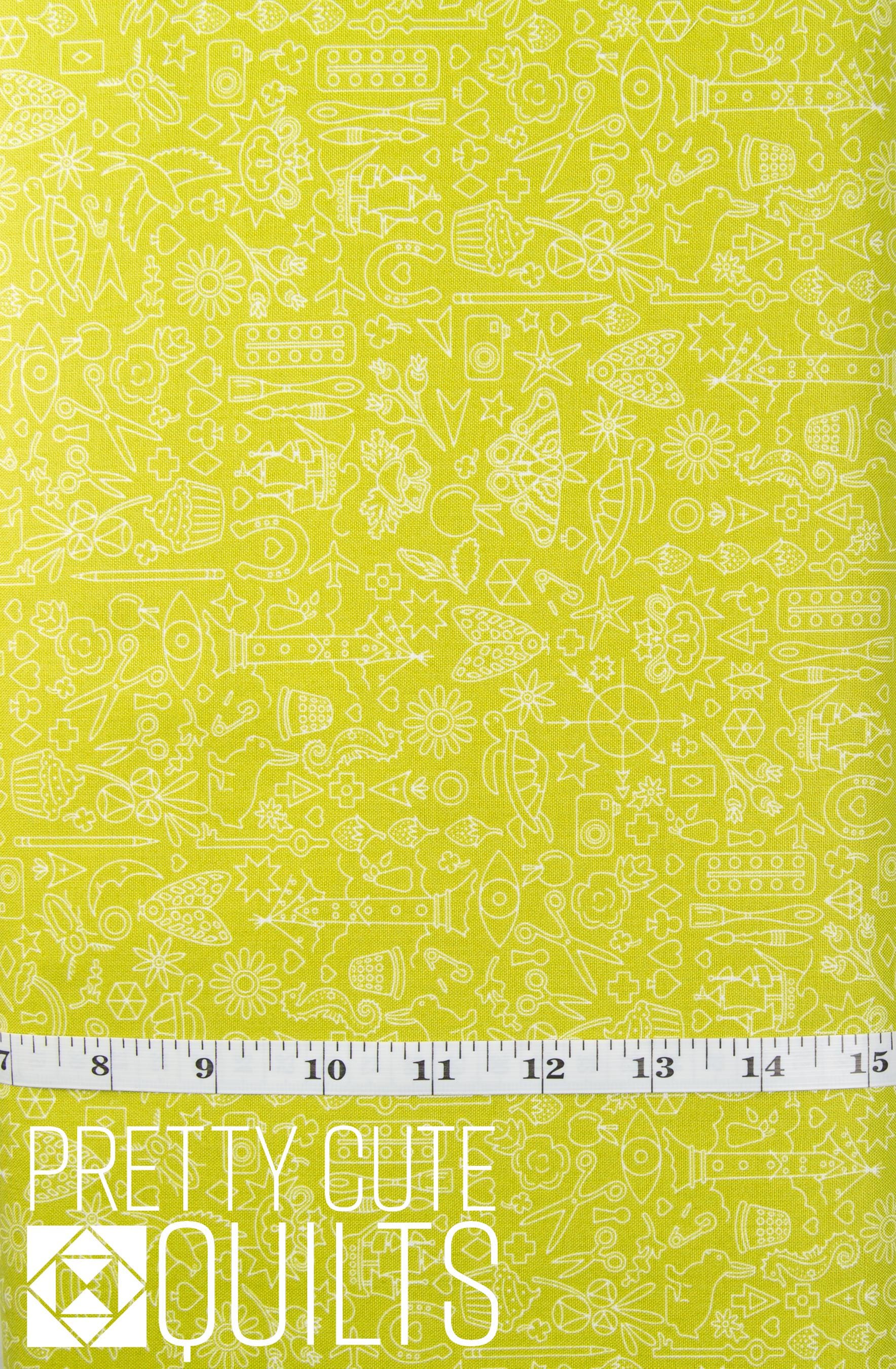 Pear, Sun Print 2022 10th Anniversary Collection A-9036-G1 by Alison Glass for Andover
