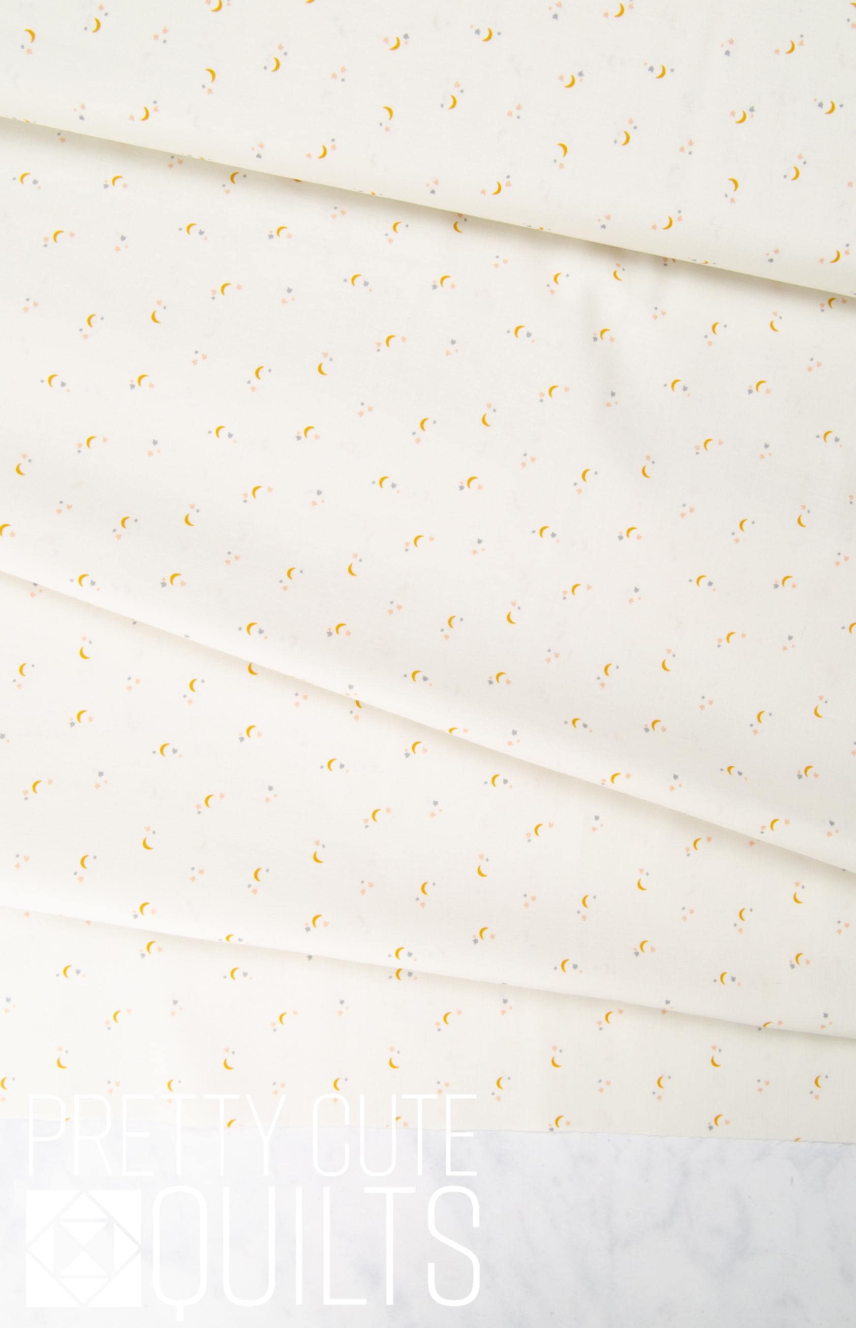 Seasonal Basic Moons White, C653-WHITE by Riley Blake