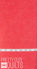 Kasumi in Red MU-047-R by Makower UK for Andover, Red with metallic accents