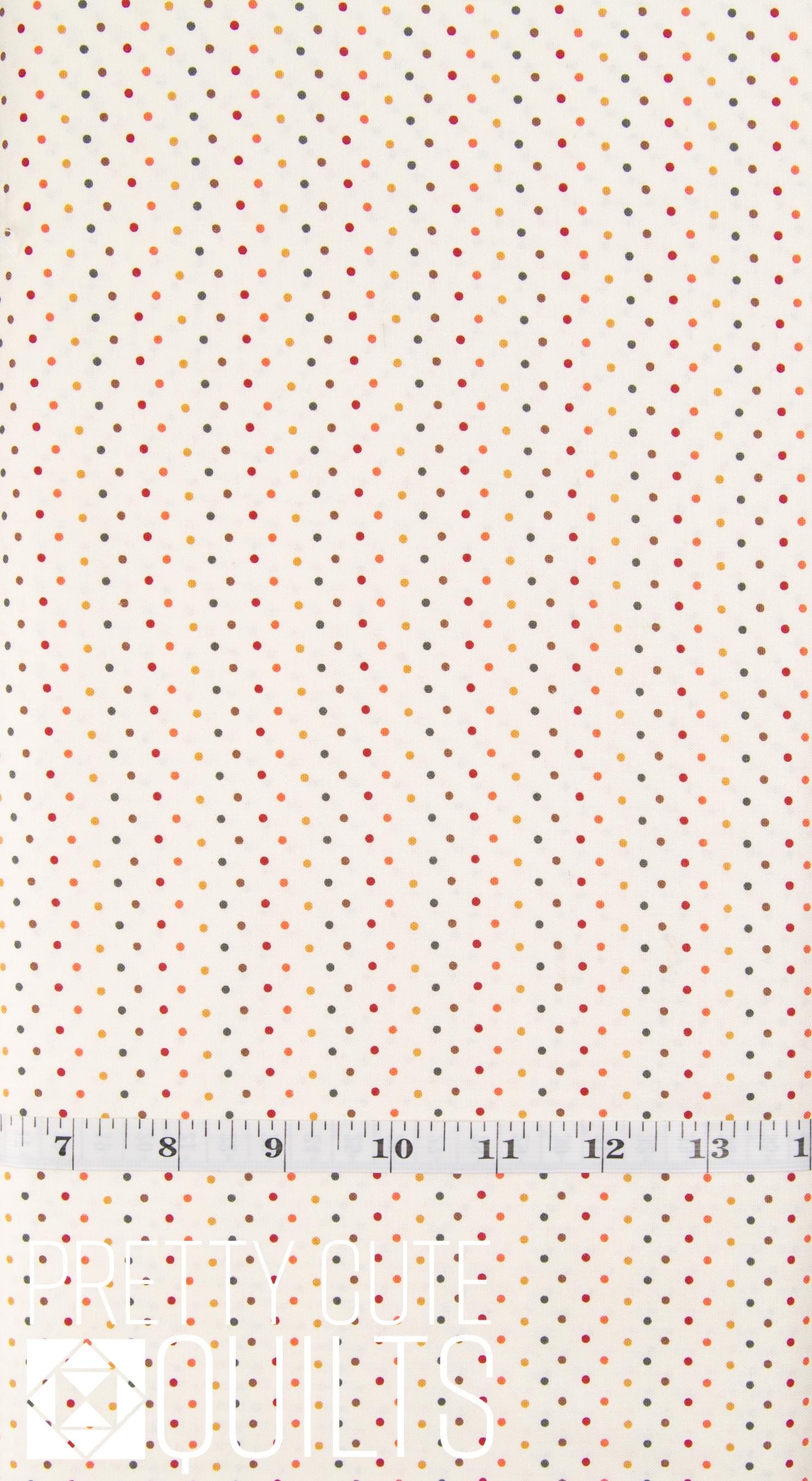 Swiss Dot Le Crème Autumn, C600-AUTUMN by Riley Blake