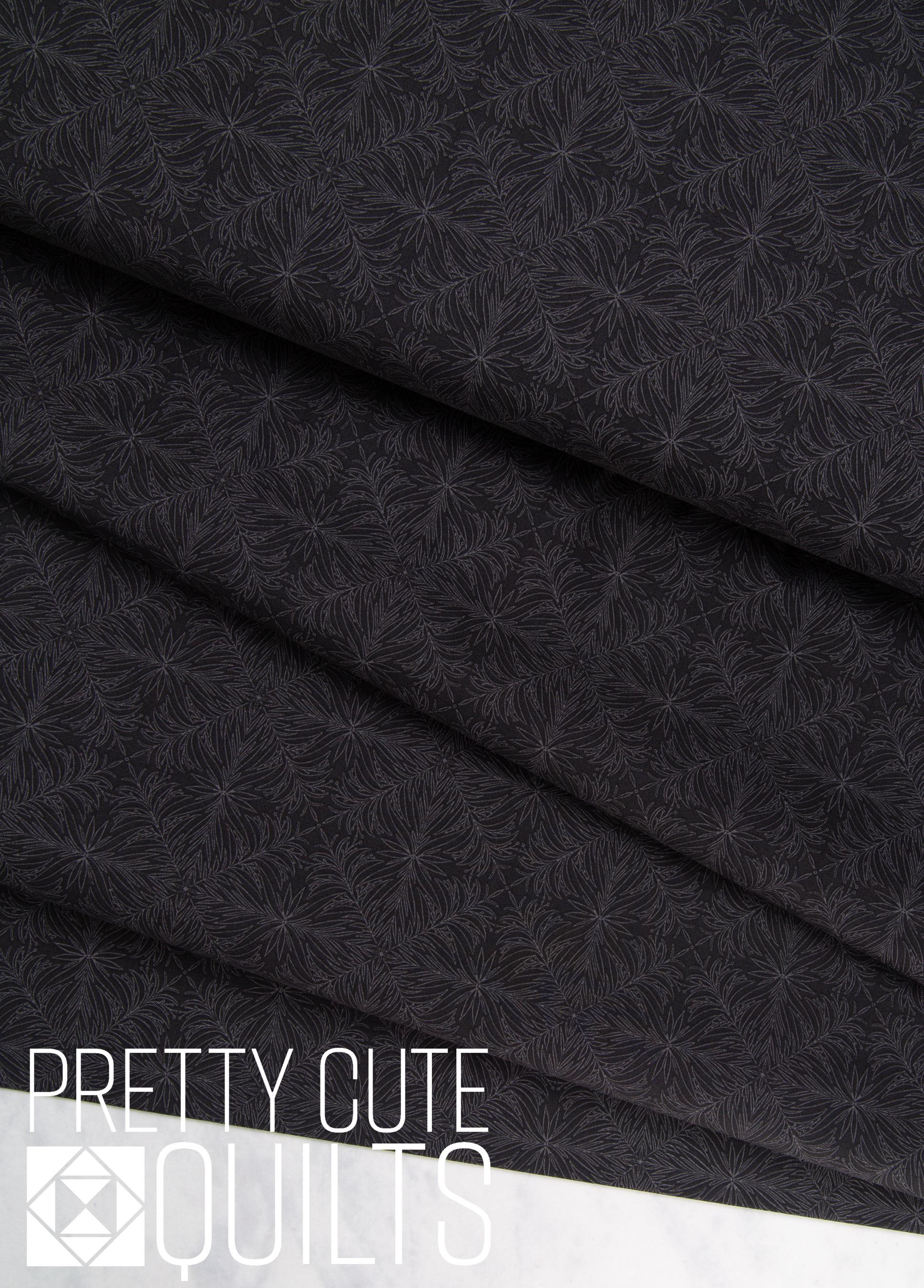 Wanderlust Oak Trail Charcoal C15472-CHARCOAL by Riley Blake, dark grey or black blender