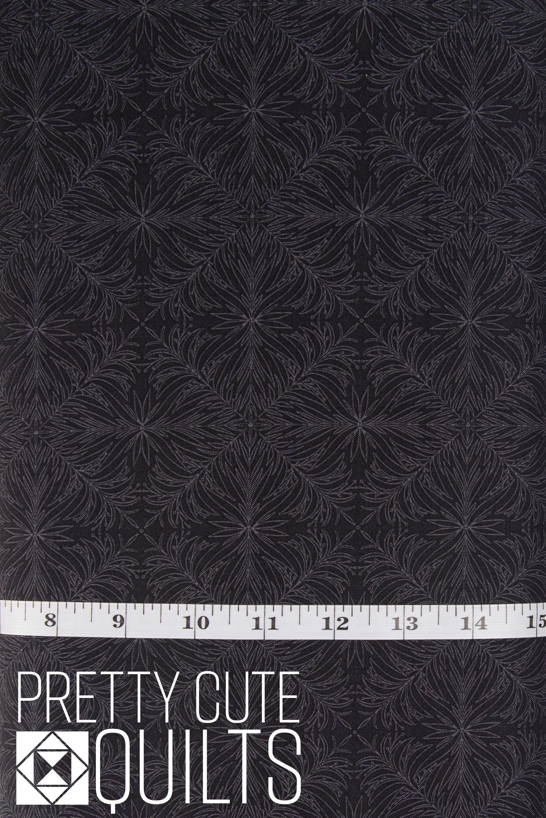 Wanderlust Oak Trail Charcoal C15472-CHARCOAL by Riley Blake, dark grey or black blender