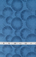 Documentaries 14486- 55B Starburst Dots Denim by Kanvas Studio for Benartex, blue geometric blender
