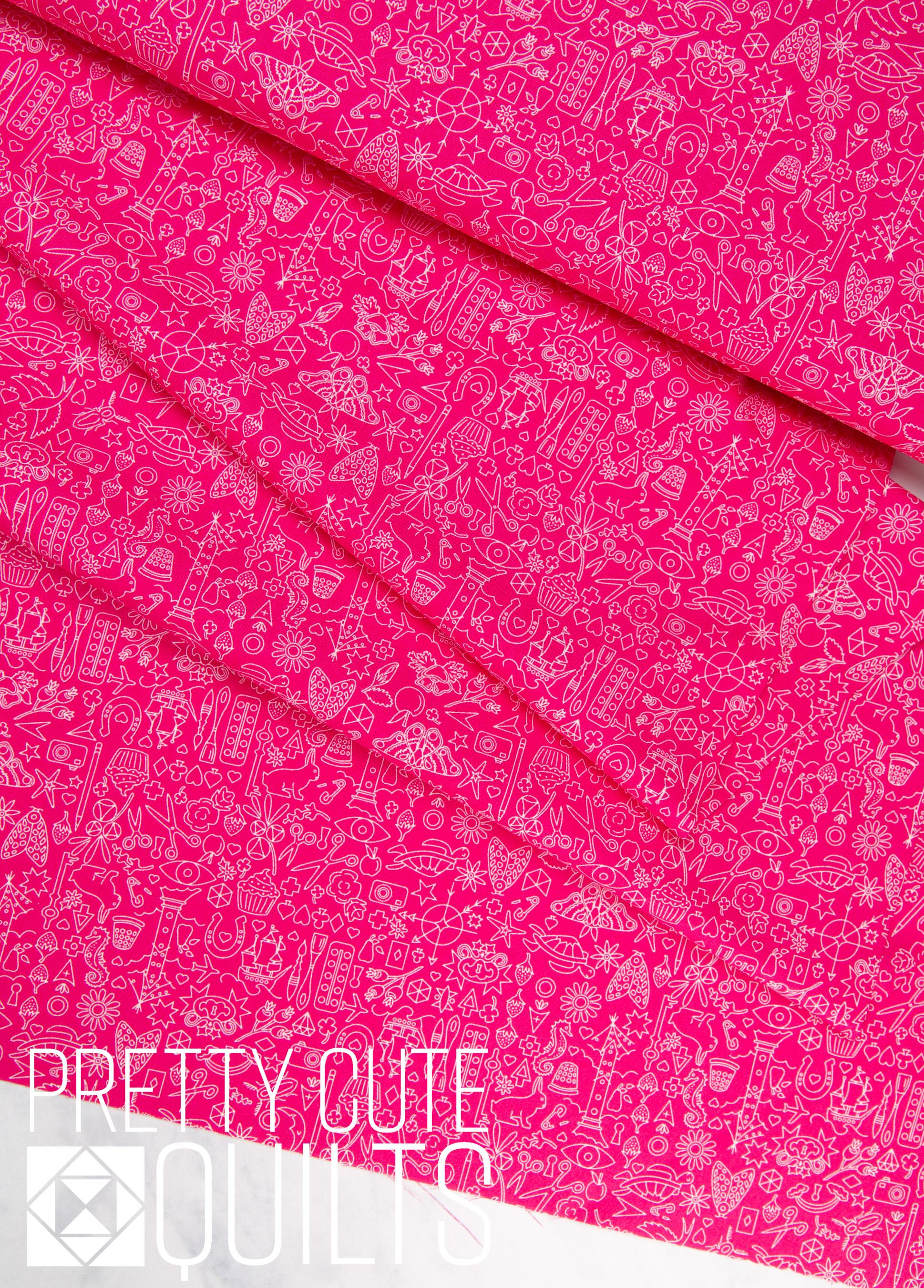 Strawberry Collection, Sun Print 2019 A-9036-E by Alison Glass for Andover