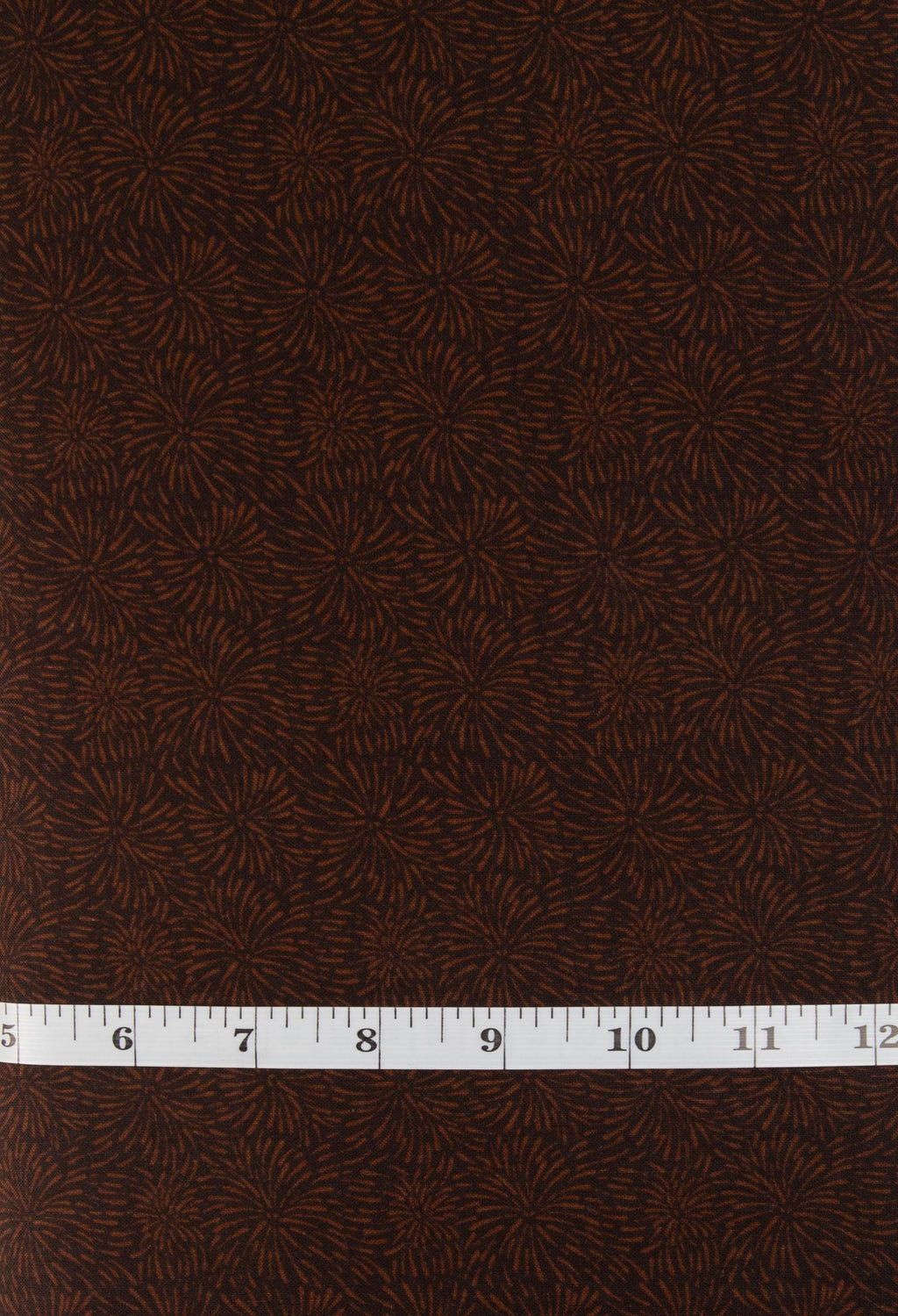 Wilmington Prints Essentials Basics - Very Brown Firework Blooms #39135-229, dark brown blender