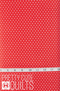 Bee Basics Tiny Daisy Red by Riley Blake C6403-RED, red stars