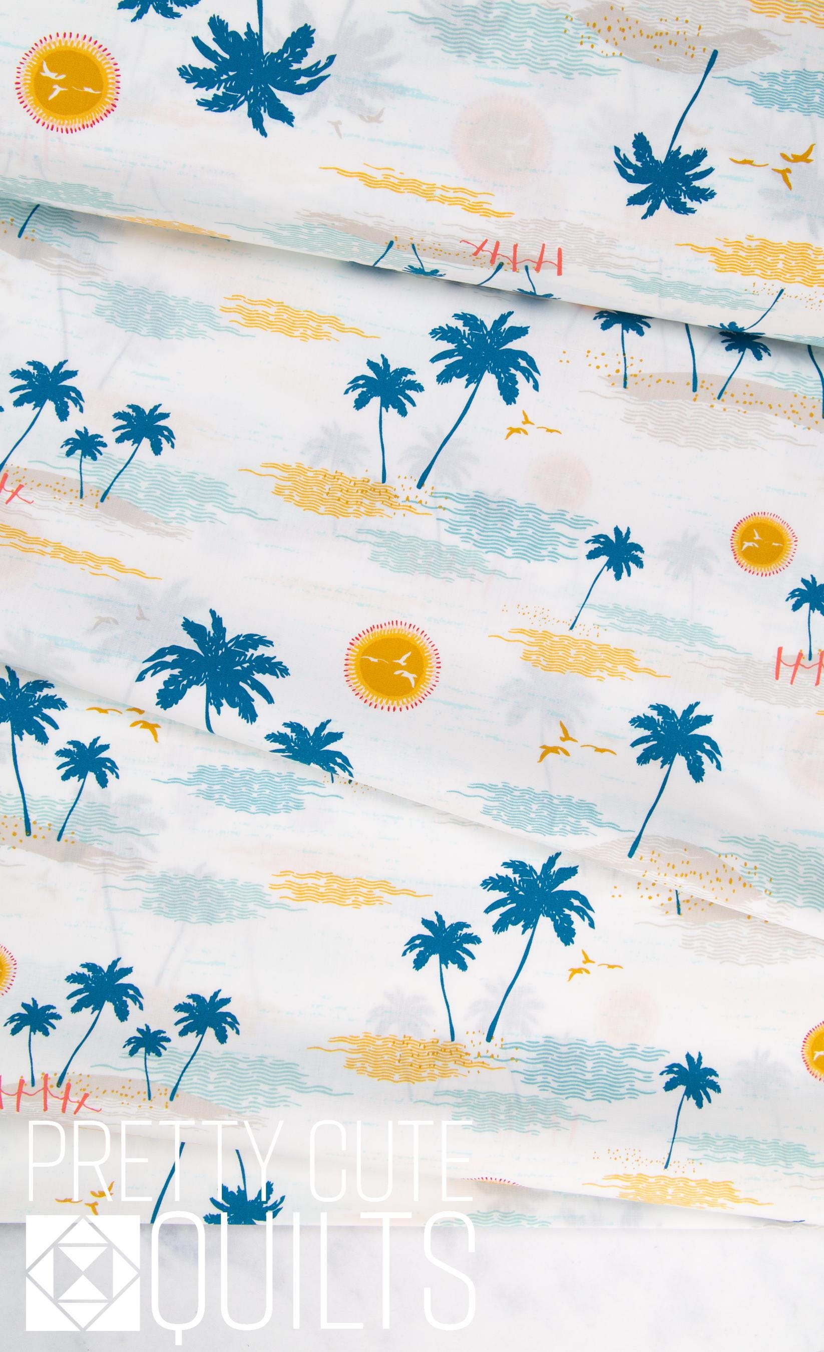 Palm Island Escape by AGF, SKS-94307 | palm trees, beach, low volume