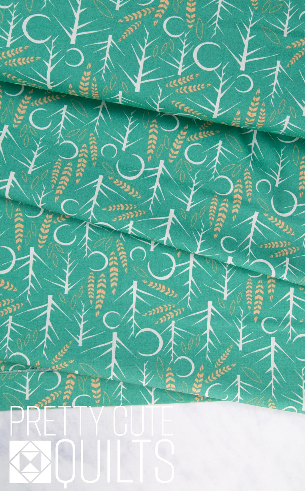 Naktis Viridis by Jessica Swift for AGF, LGU-67107   | blue-green moons trees