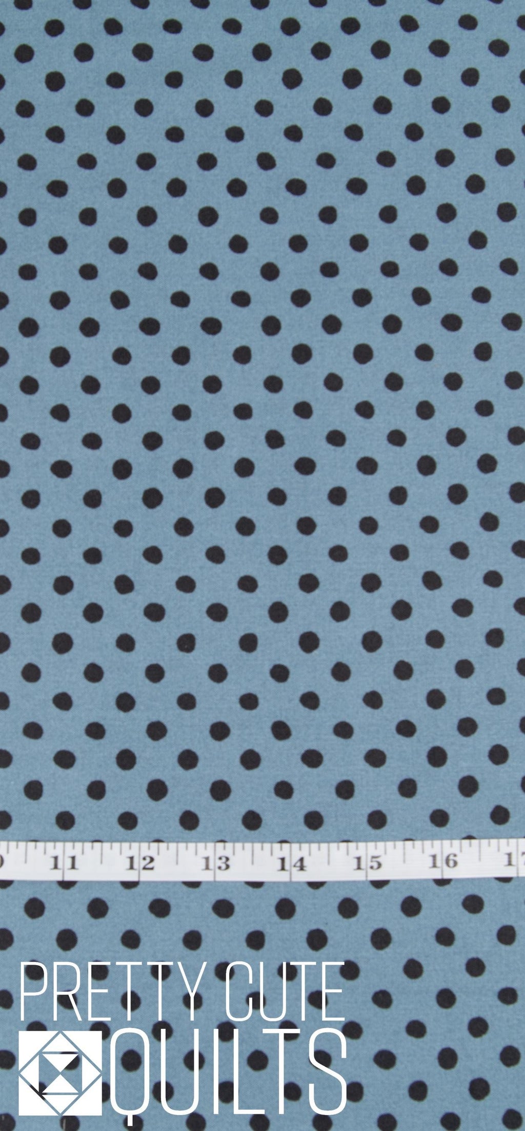 Trick or Treat Dots Dusk C15966-DUSK by Riley Blake, blue and navy dot fabric