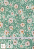 Casa Vicens Rose from Barcelona designed by Katarina Roccella for AGF, BRC-98200, green floral
