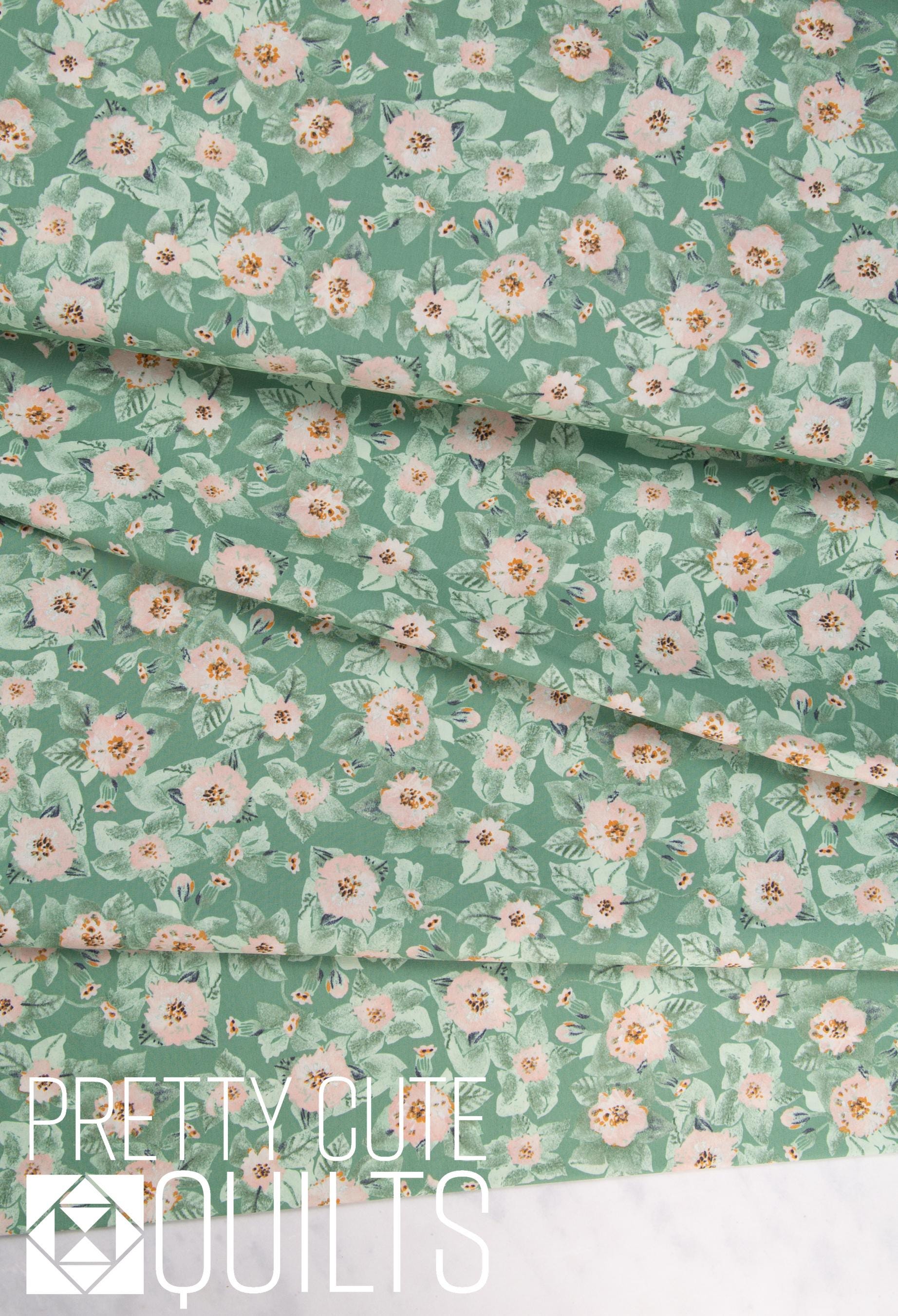 Casa Vicens Rose from Barcelona designed by Katarina Roccella for AGF, BRC-98200, green floral