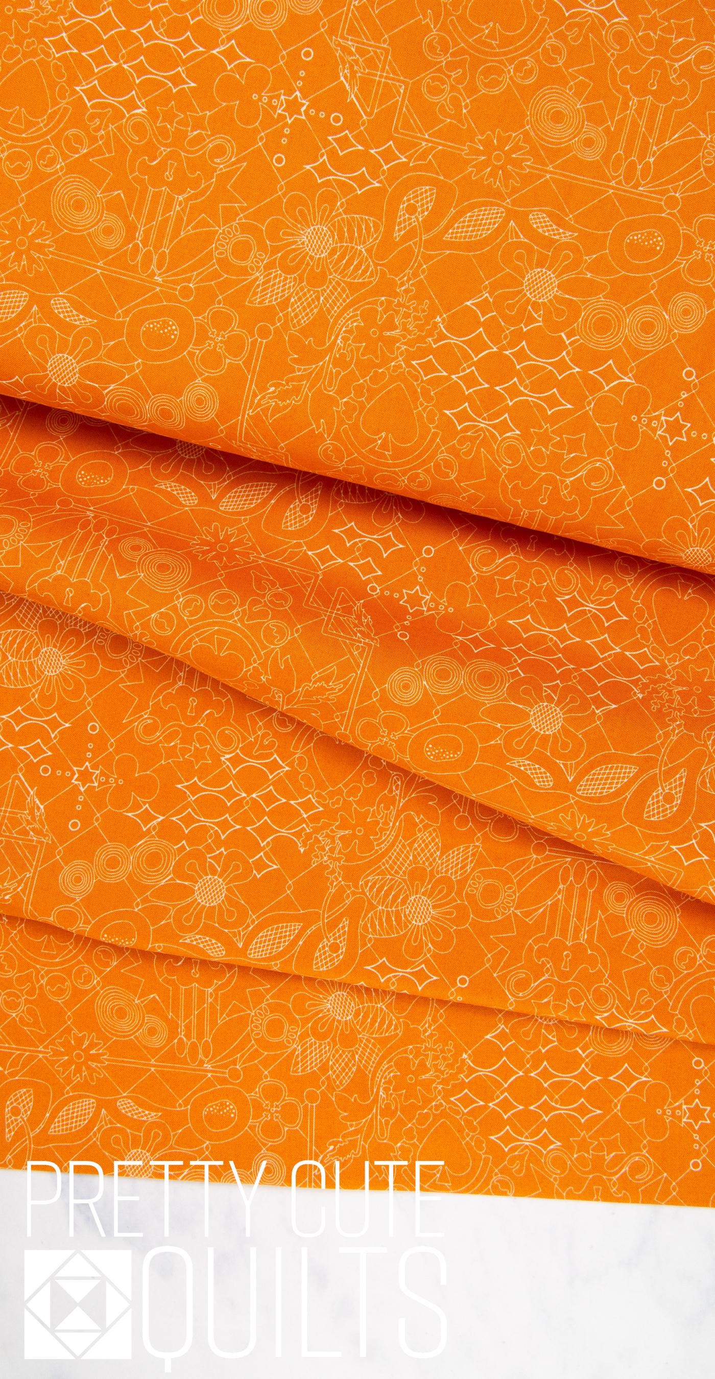 Sun Print 2022 - 10th Anniversary Collection - Overgrown School Bus A-8482-O1 by Alison Glass for Andover Fabrics