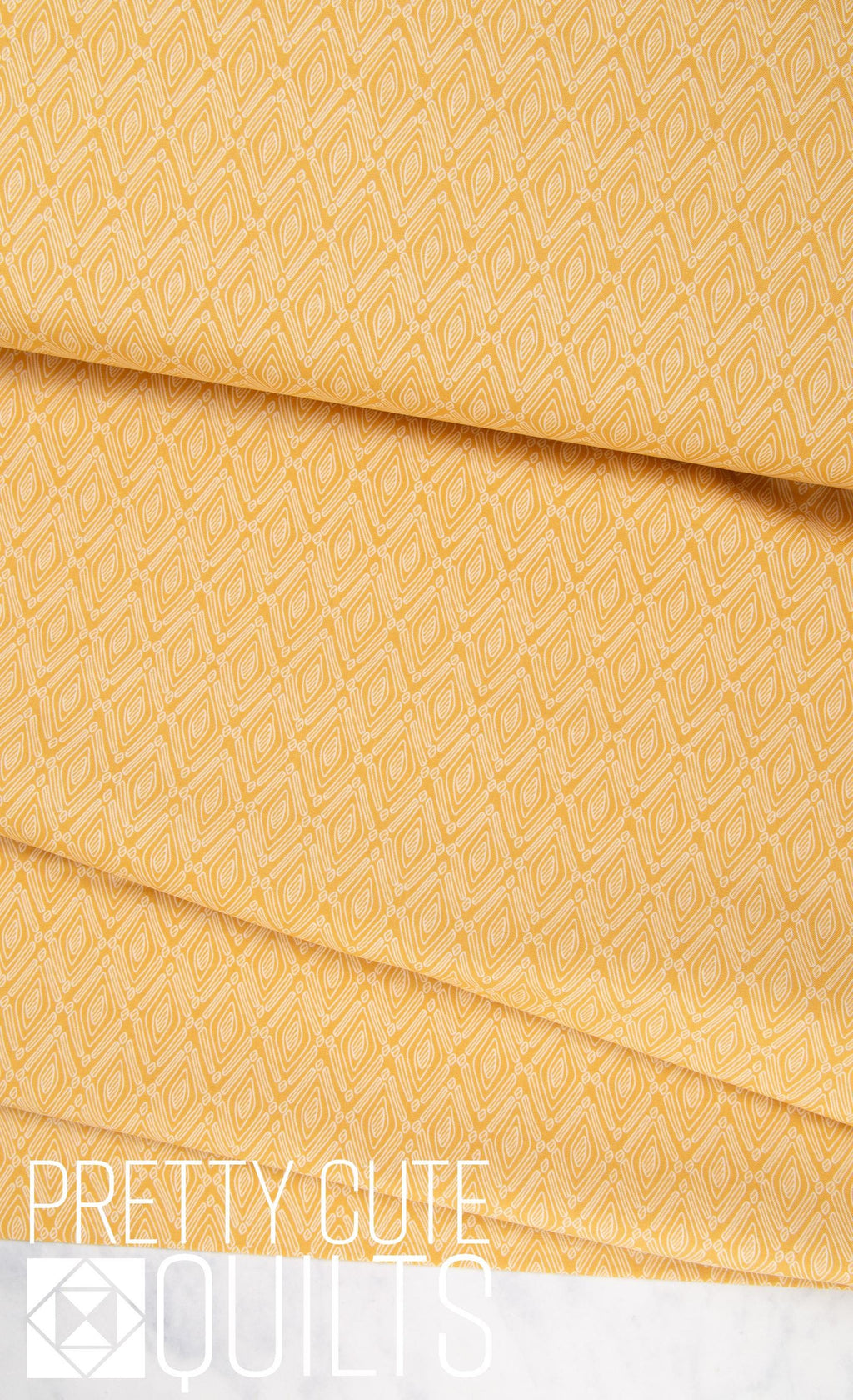 Wandering Organes Bliss Yello A-765-Y by Stephanie Organes for Andover Fabrics