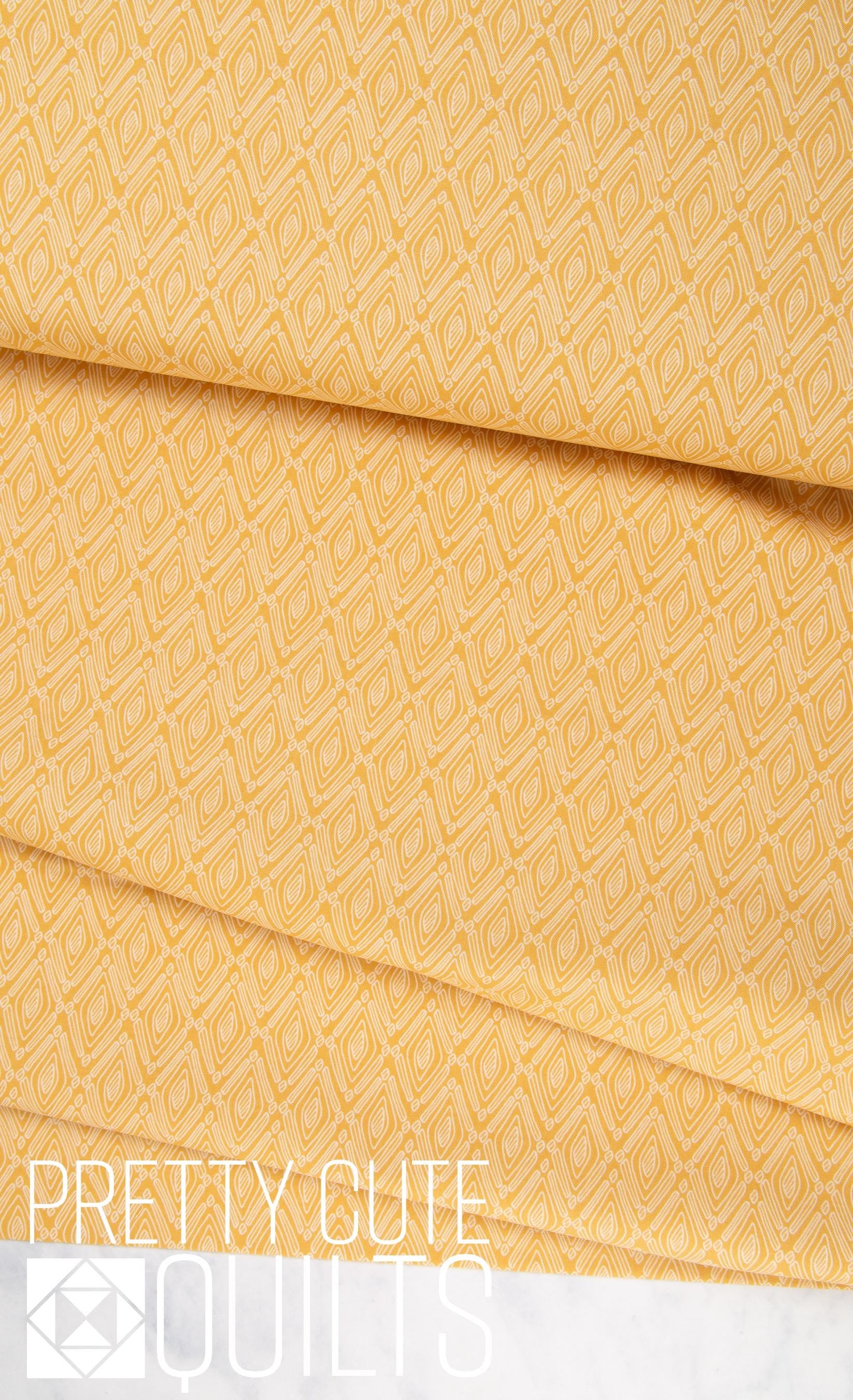 Wandering Organes Bliss Yello A-765-Y by Stephanie Organes for Andover Fabrics