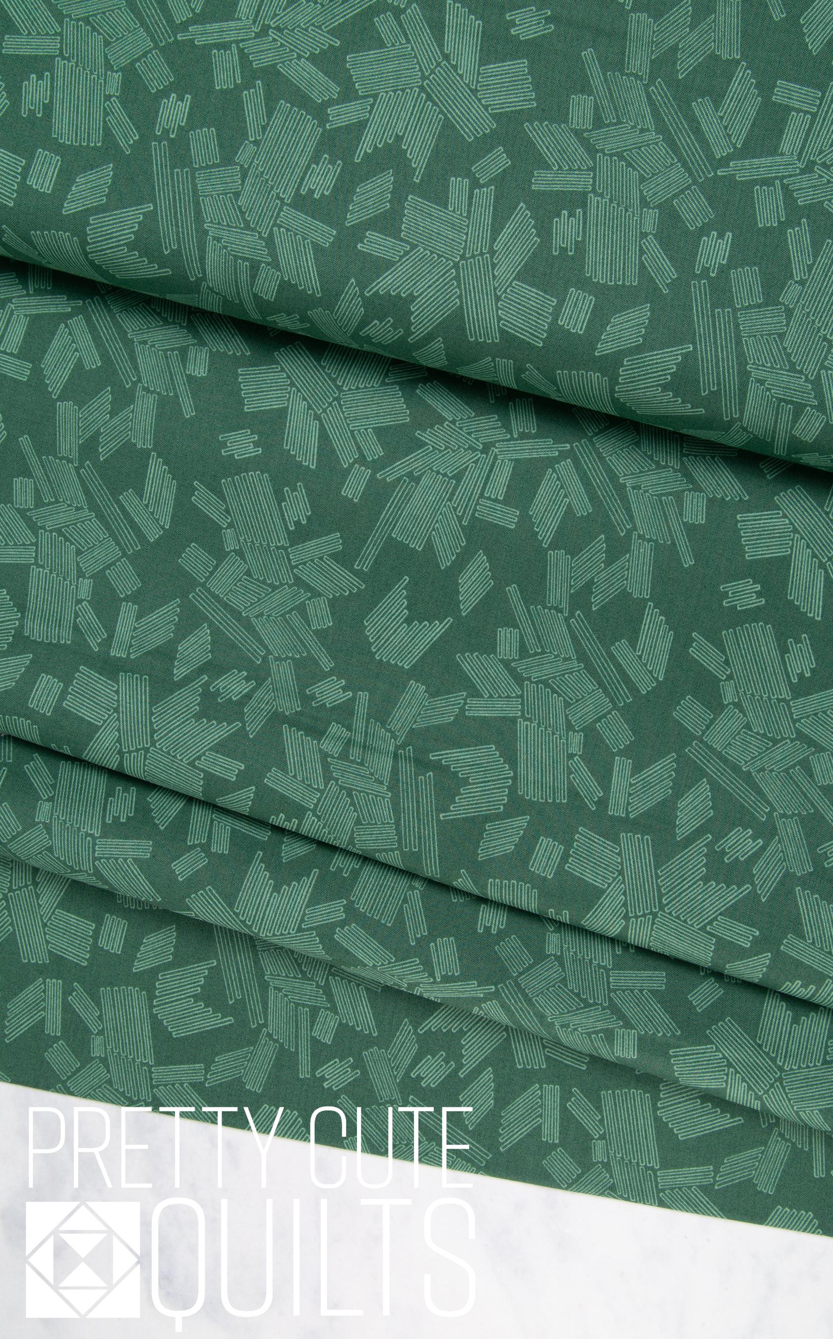 Wandering Emerald A-762-G by Stephanie Organes for Andover Fabrics