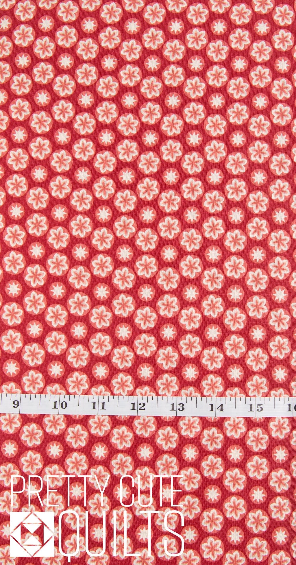 Cocoa Pink Laundry Basket Quilts, Starfruit Cherry A-597-R Andover Fabrics