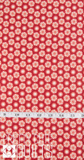 Cocoa Pink Laundry Basket Quilts, Starfruit Cherry A-597-R Andover Fabrics