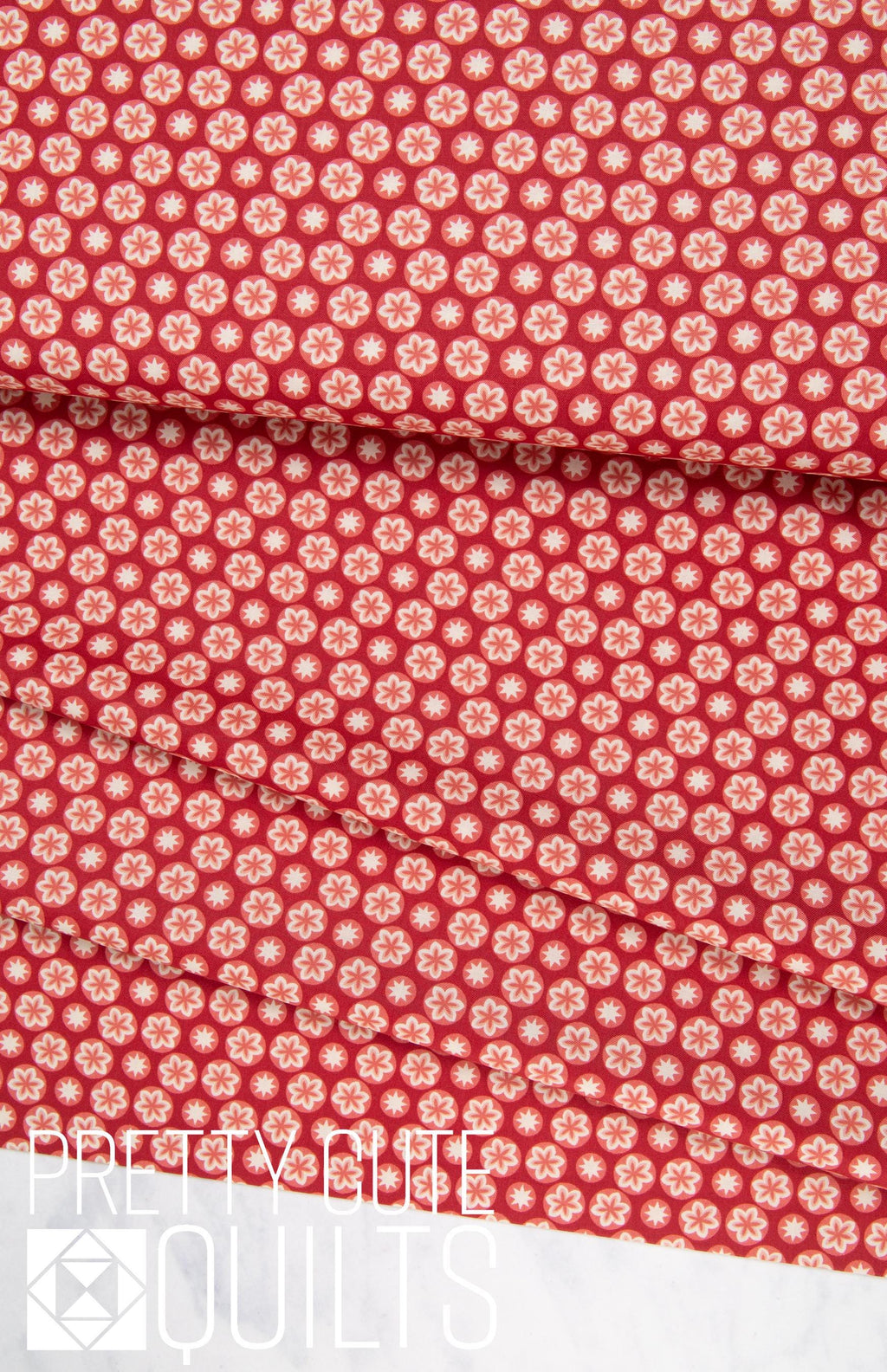 Cocoa Pink Laundry Basket Quilts, Starfruit Cherry A-597-R Andover Fabrics