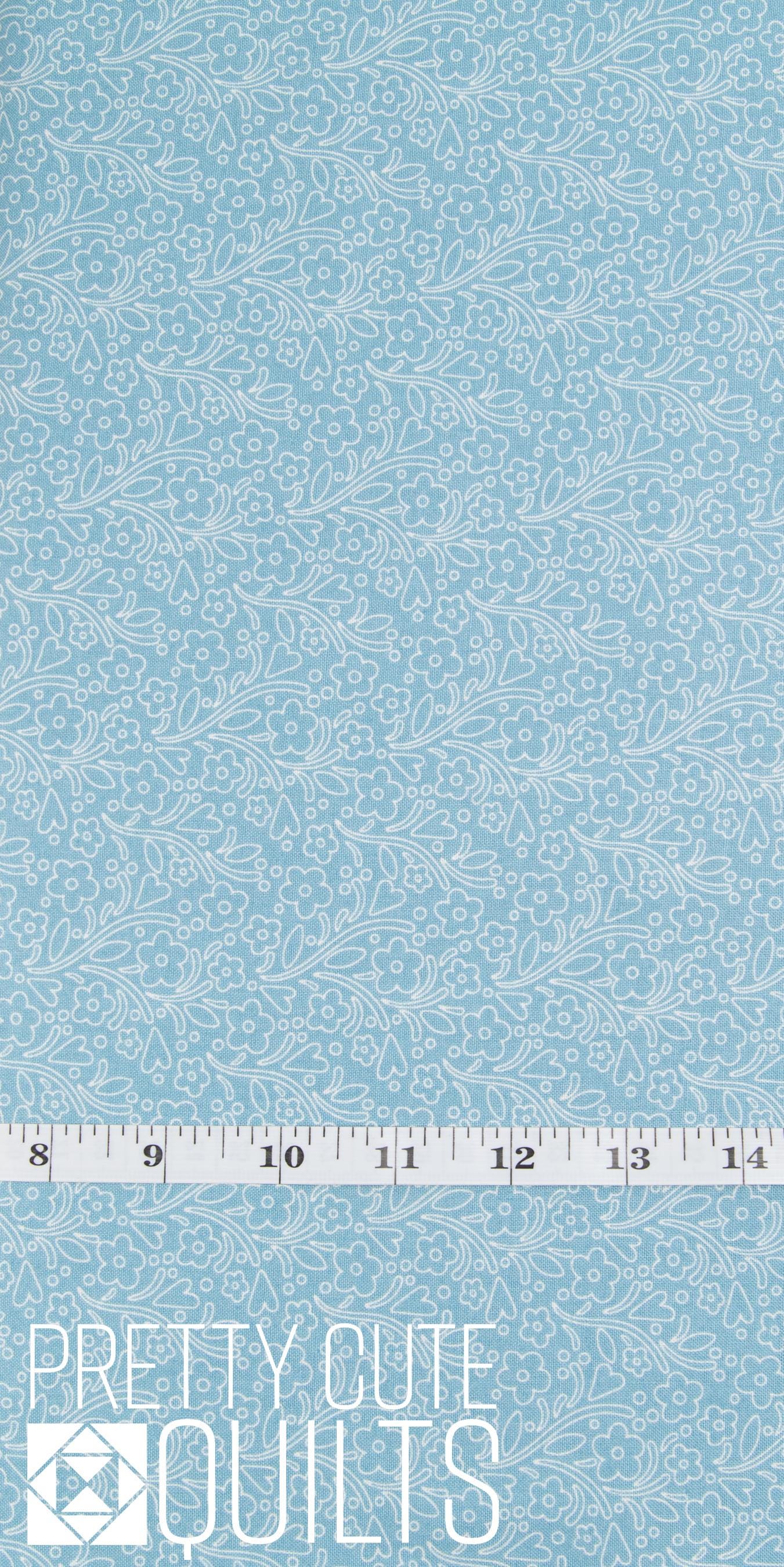 Cozy House by Judy Jarvi Dainty Flowers Midnight A-1257-B
