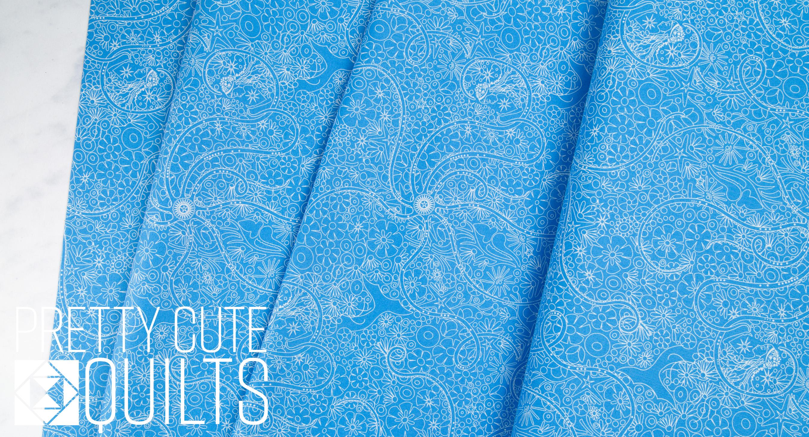 Sun Print 2022 - 10th Anniversary Collection Depths Lake A-8674-B1 by Alison Glass for Andover