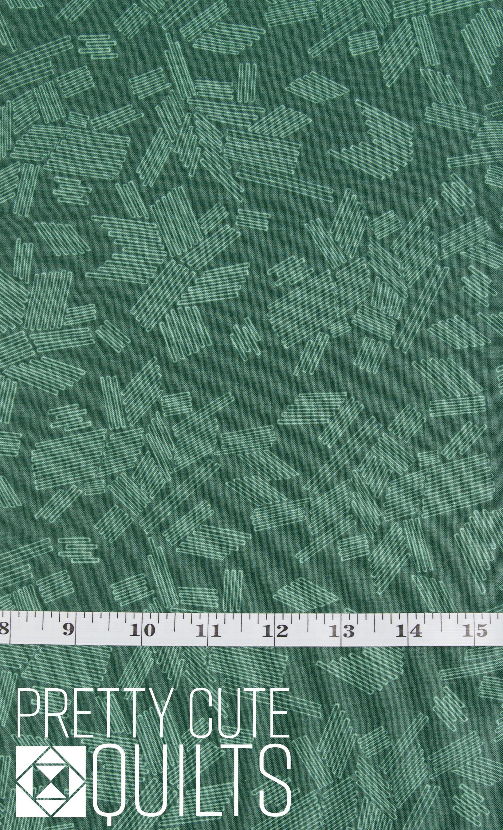 Wandering Emerald A-762-G by Stephanie Organes for Andover Fabrics