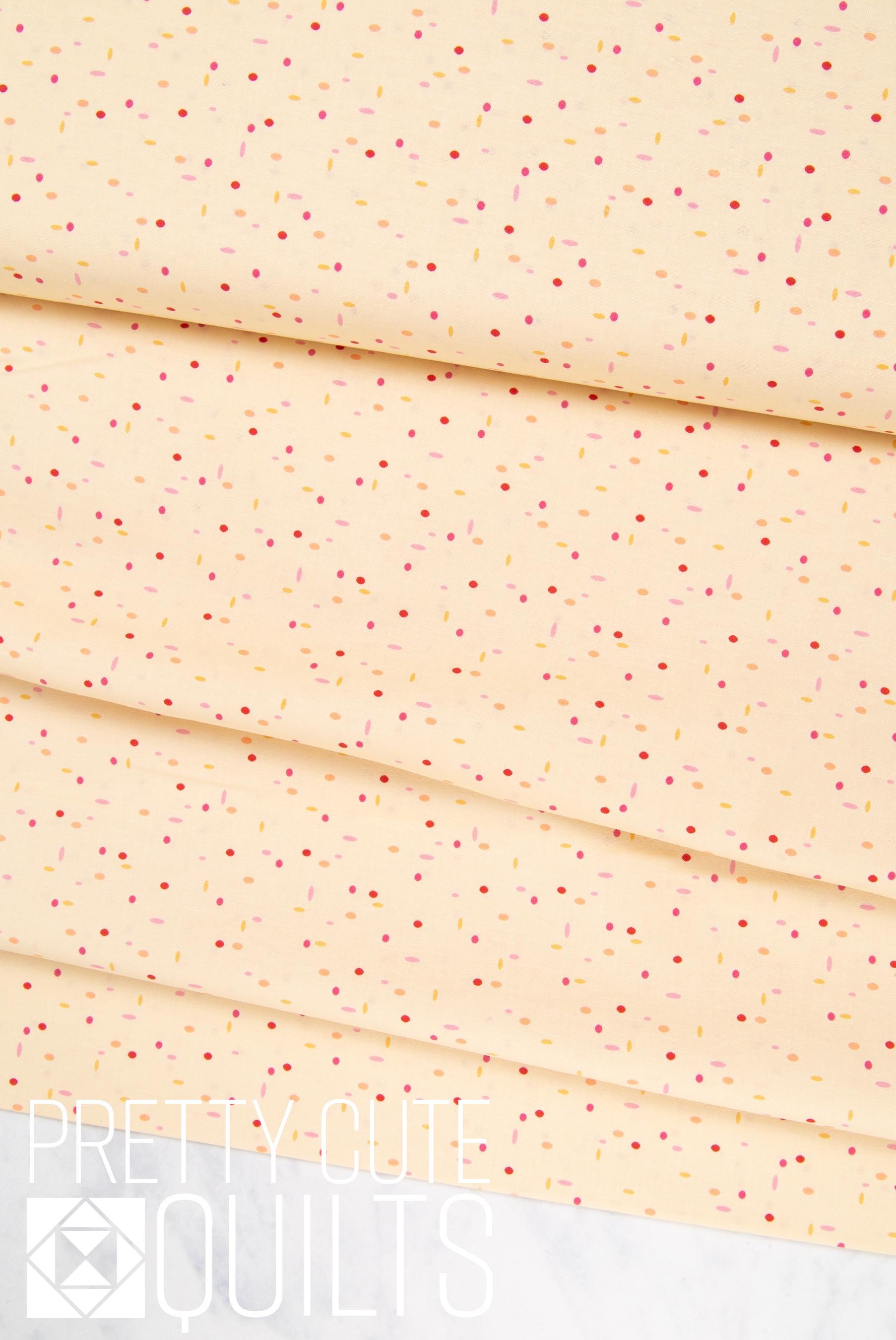 Poppies Seed Scatter Yellow A-756-Y Andover Fabrics