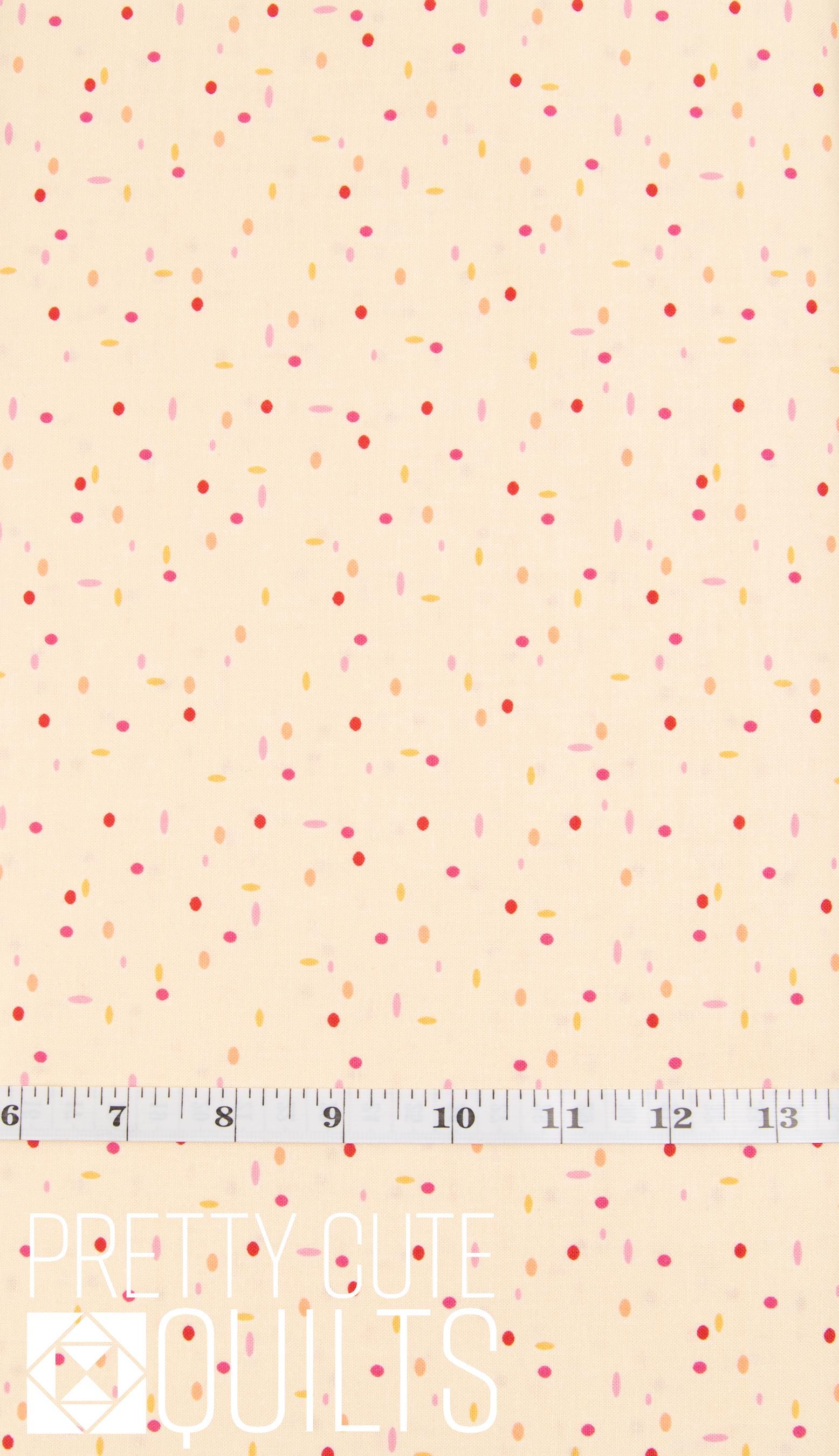 Poppies Seed Scatter Yellow A-756-Y Andover Fabrics