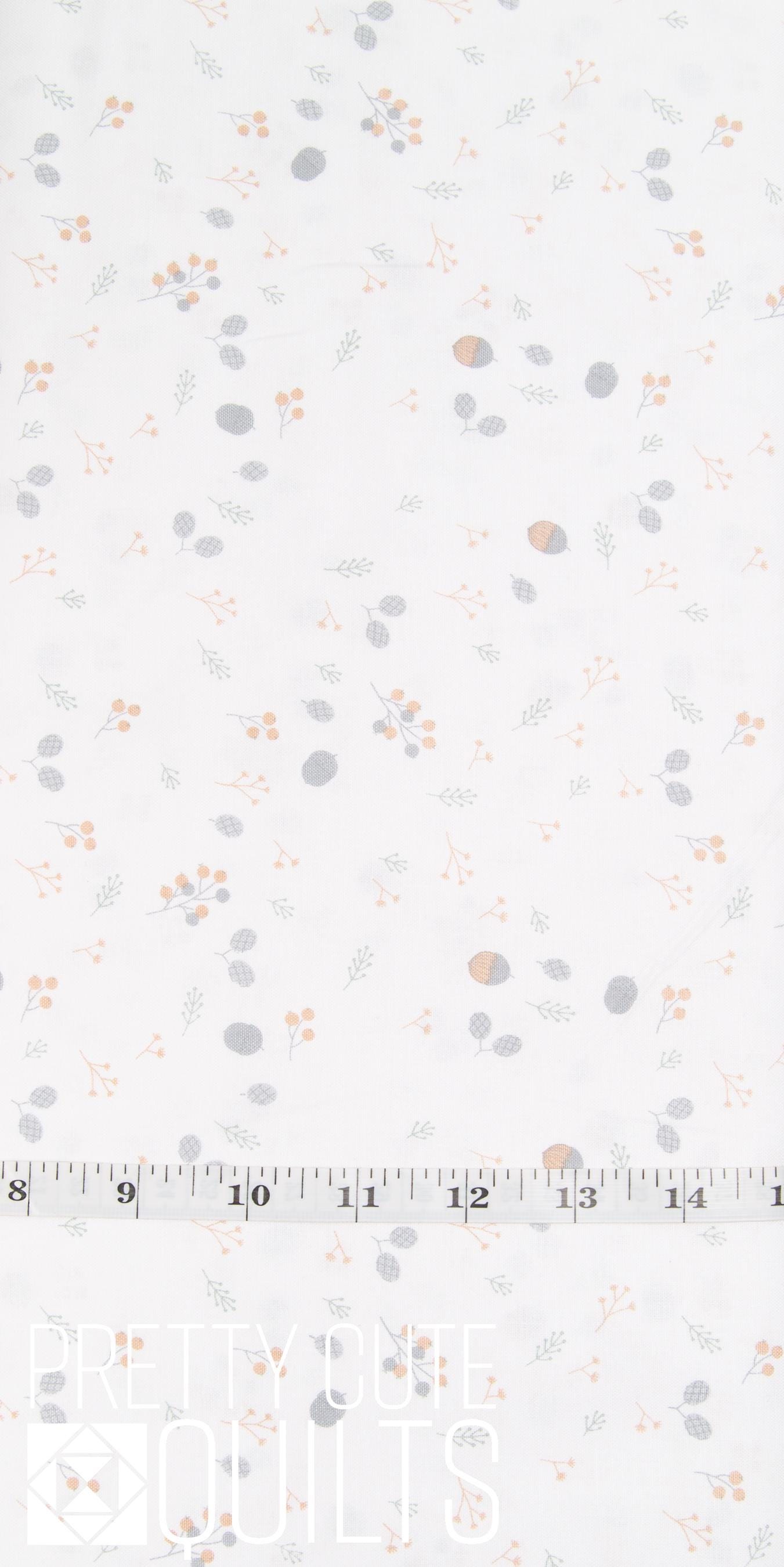 Hush Hush 5 Foraging by Riley Blake, C16949-FORAGING, white and grey
