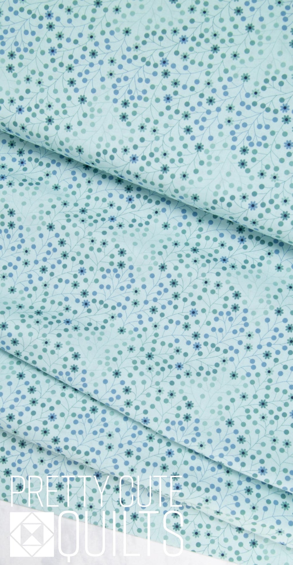 At Days End by Sarah J Maxwell for Andover - Daisy Dots Grassy Fields A-1093-T