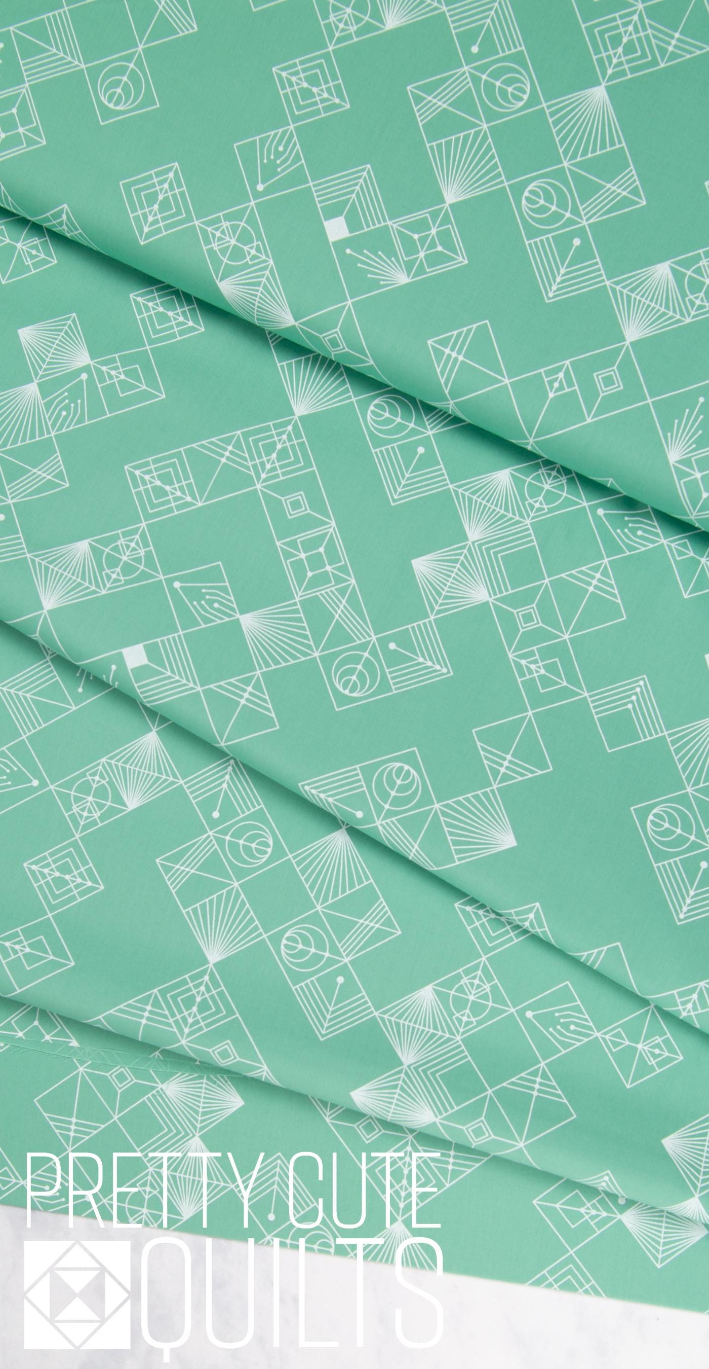 Century Prints - Deco by Giucy Giuce for Andover Tiles Jade CS-31-JADE