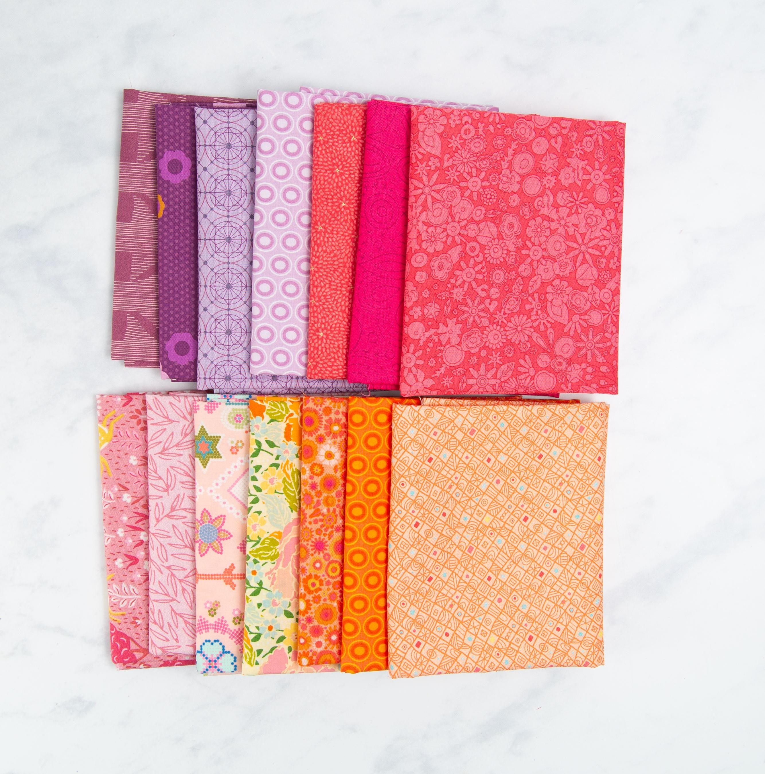 Heartspun Quilt Kit | Throw Quilt, Includes Pattern (64 x 80), Valentine's, Hearts